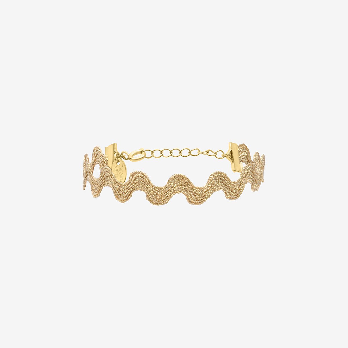 Bracelet doré wave - lace doré, CAROLINE NAJMAN
