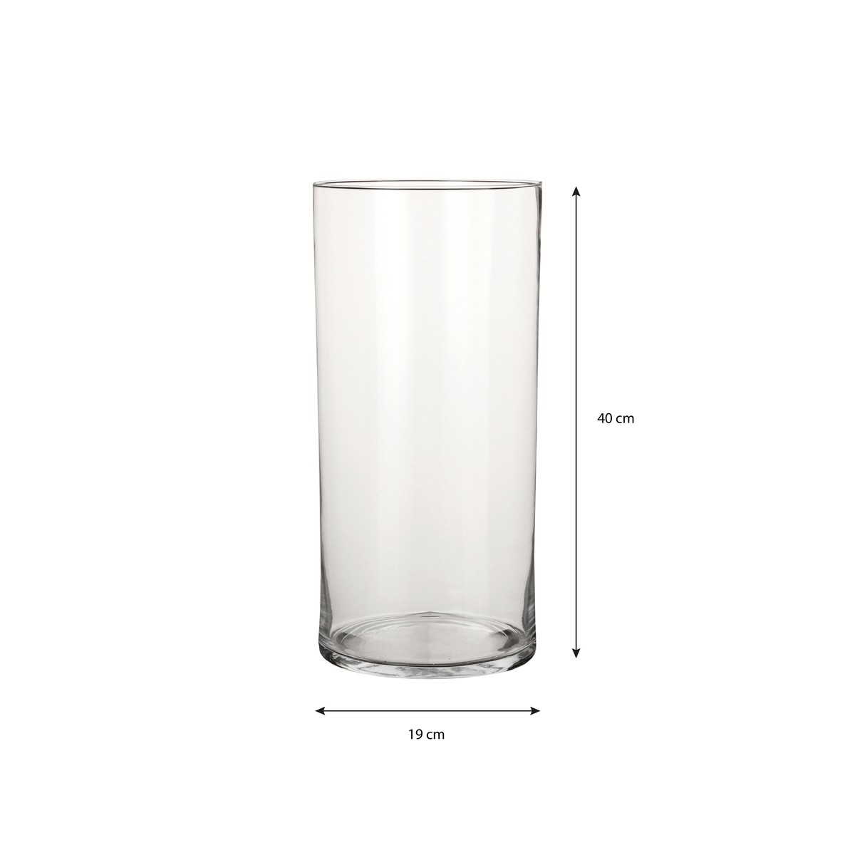Vase CARLY transparent, MICA DECORATIONS
