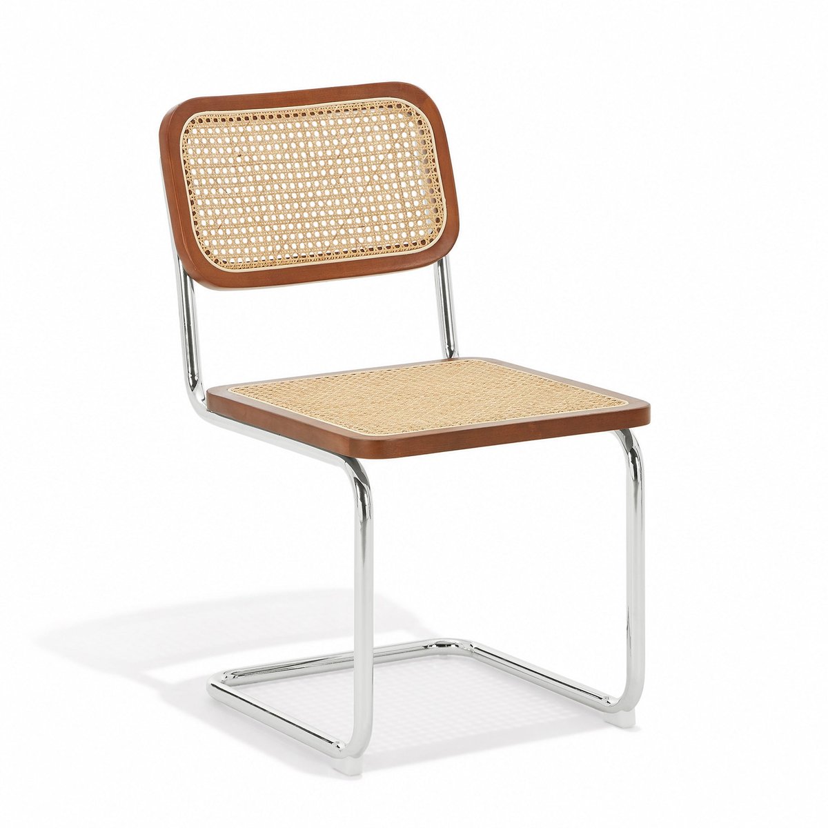 Lot de 2 chaises en rotin BRENT rotin foncé, SIA HOME