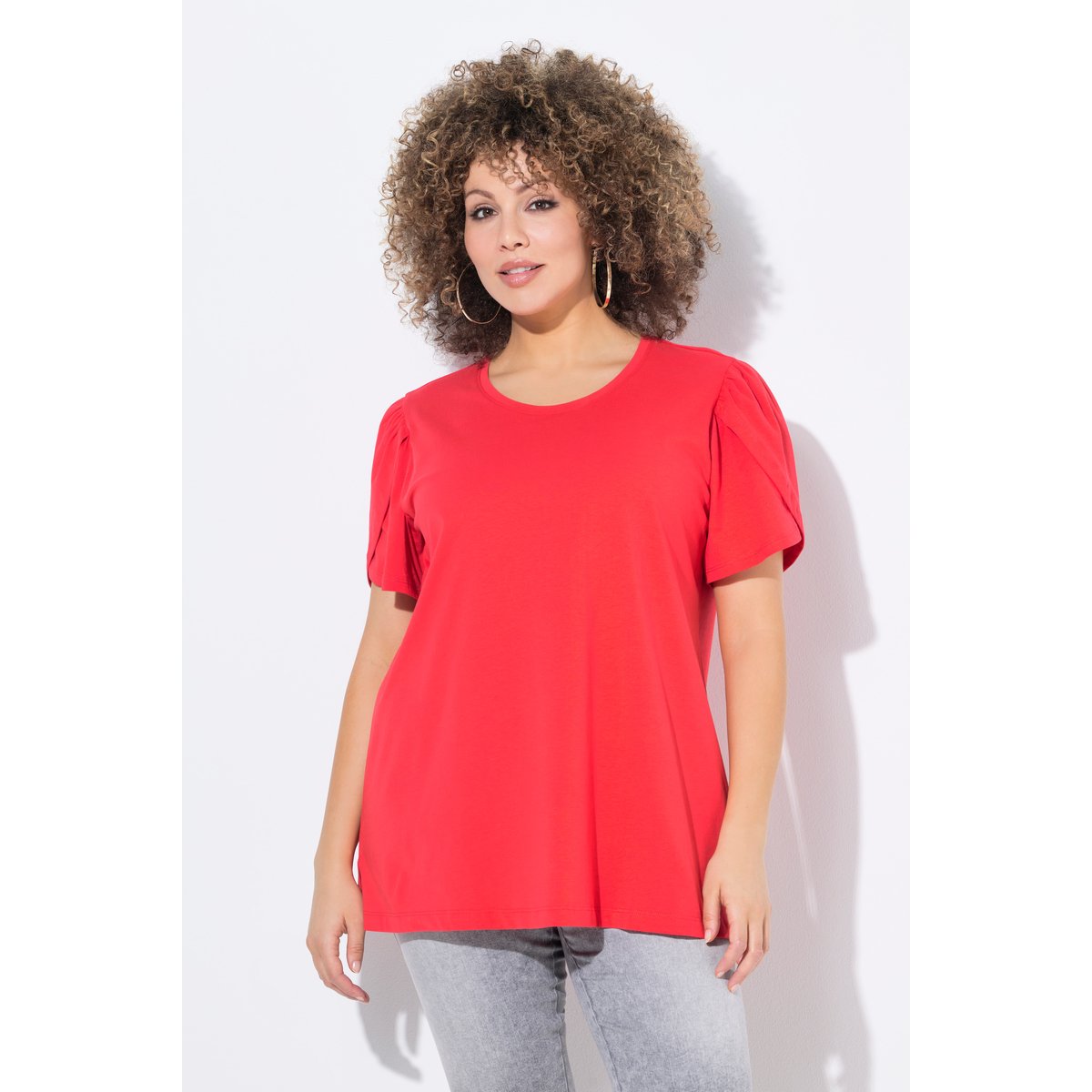 T-shirt rouge clair, ULLA POPKEN