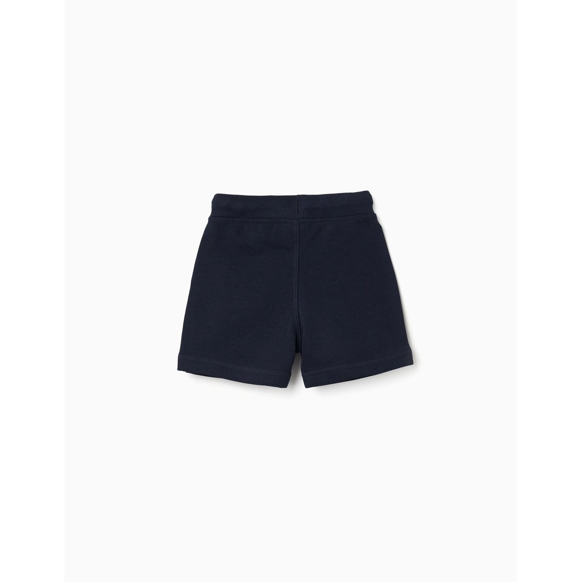 Short en molleton avec cordon de serrage bleu foncé, ZIPPY