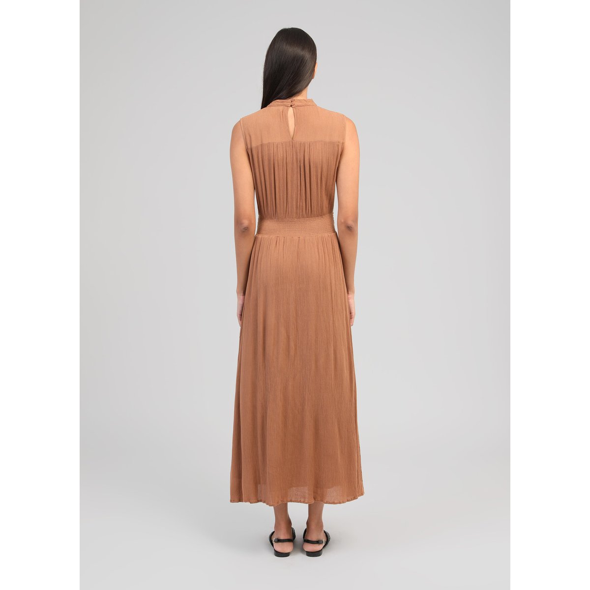 Robe Longue ORLANY marron, AN'GE