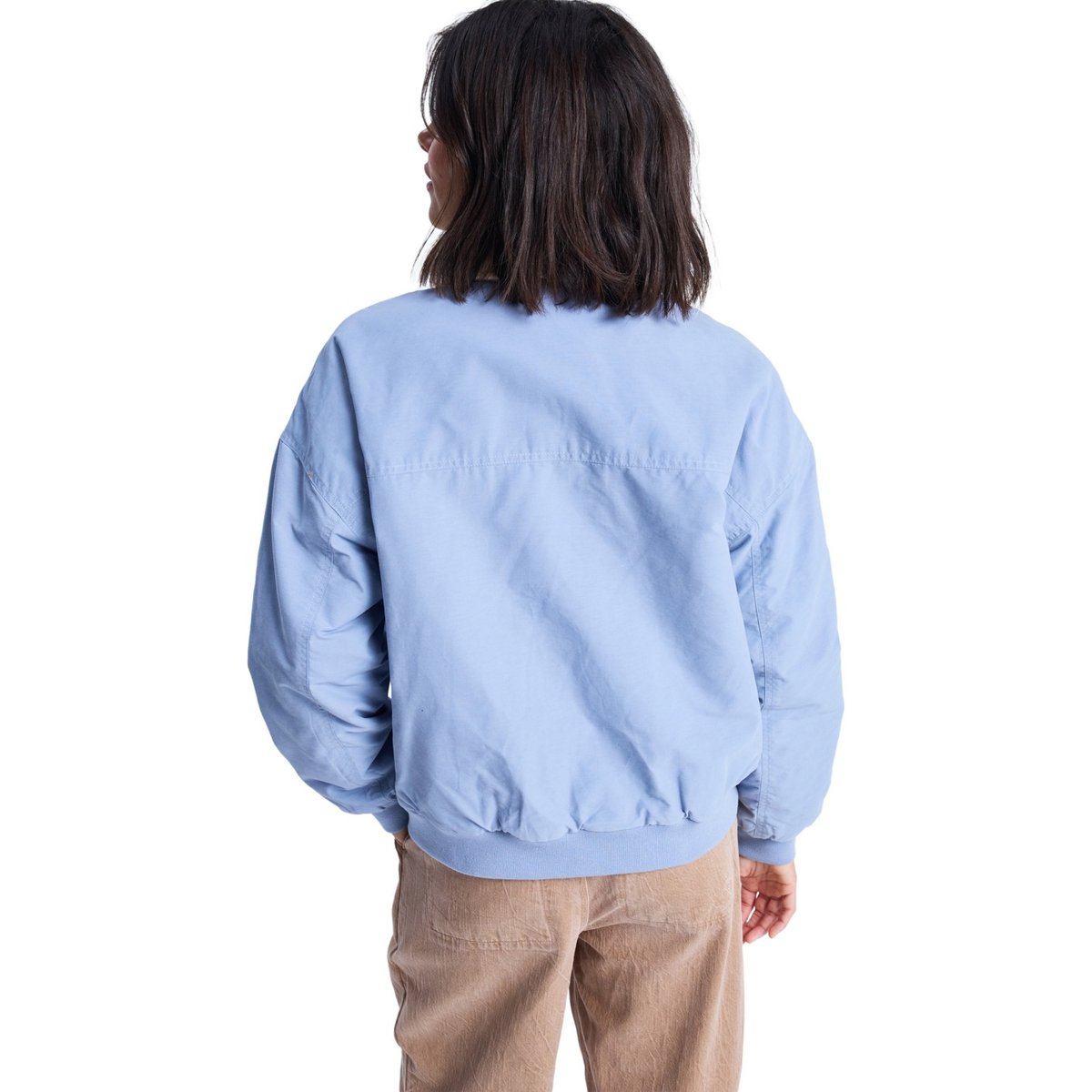 Veste aviateur en sergé de coton SWEET TALK. bleu blue blizzard, ROXY