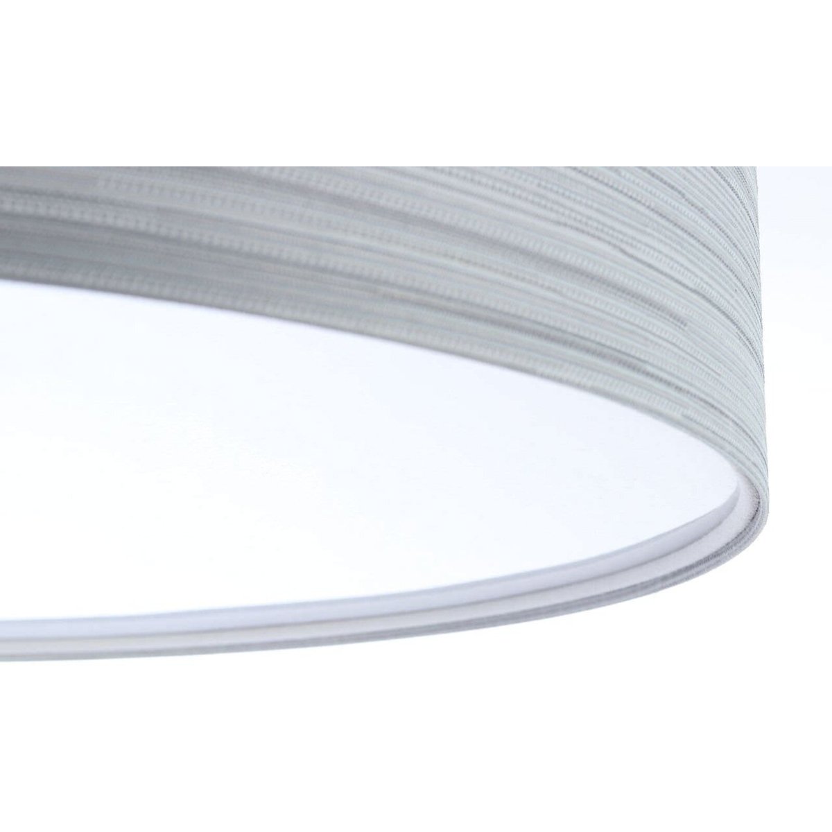 Plafonnier en tissu, NATURAL mesh gris clair intérieur blanc, BPS KONCEPT