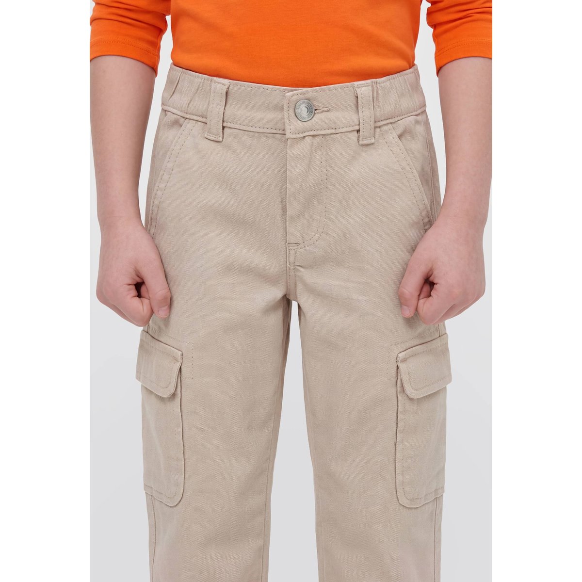 Pantalon Cargo Tissé beige, GUESS KIDS