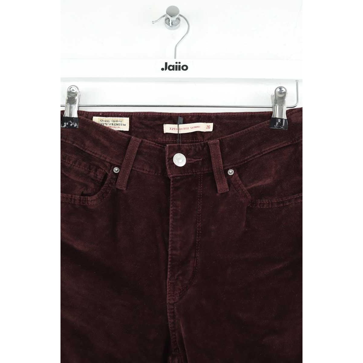 Jean slim 721 - Très Bon État bordeaux, LEVI'S
