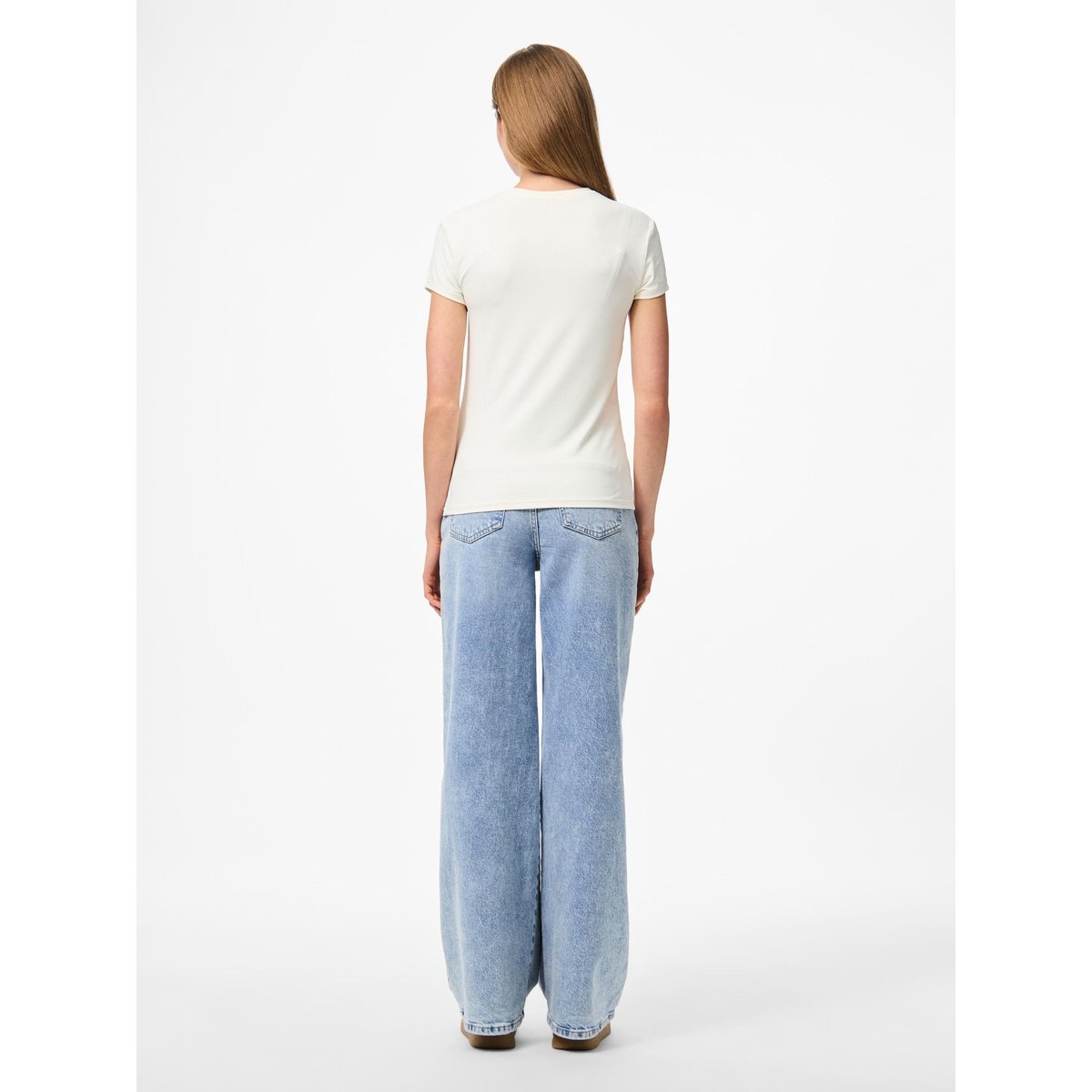 T-Shirt blanc - coconut milk, PIECES