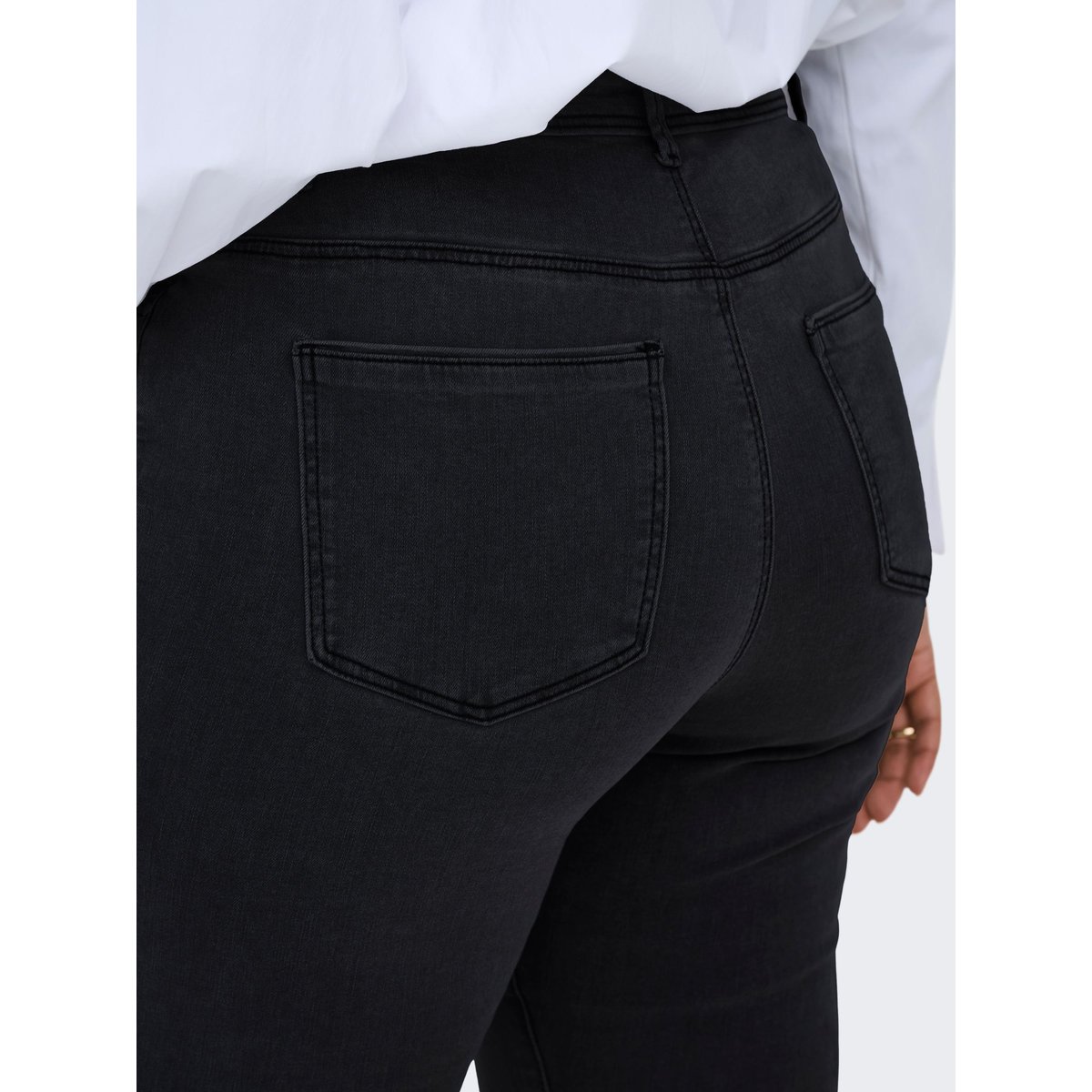 Jean Skinny black denim 1, ONLY CARMAKOMA