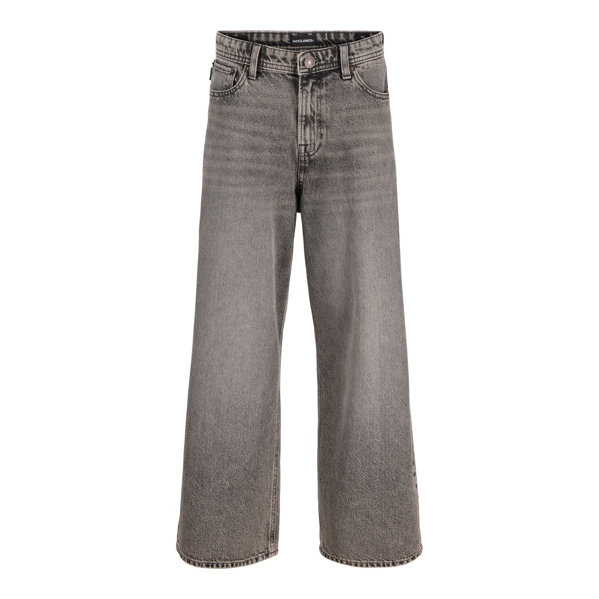 Jean À Coupe Wide black denim, JACK & JONES JUNIOR