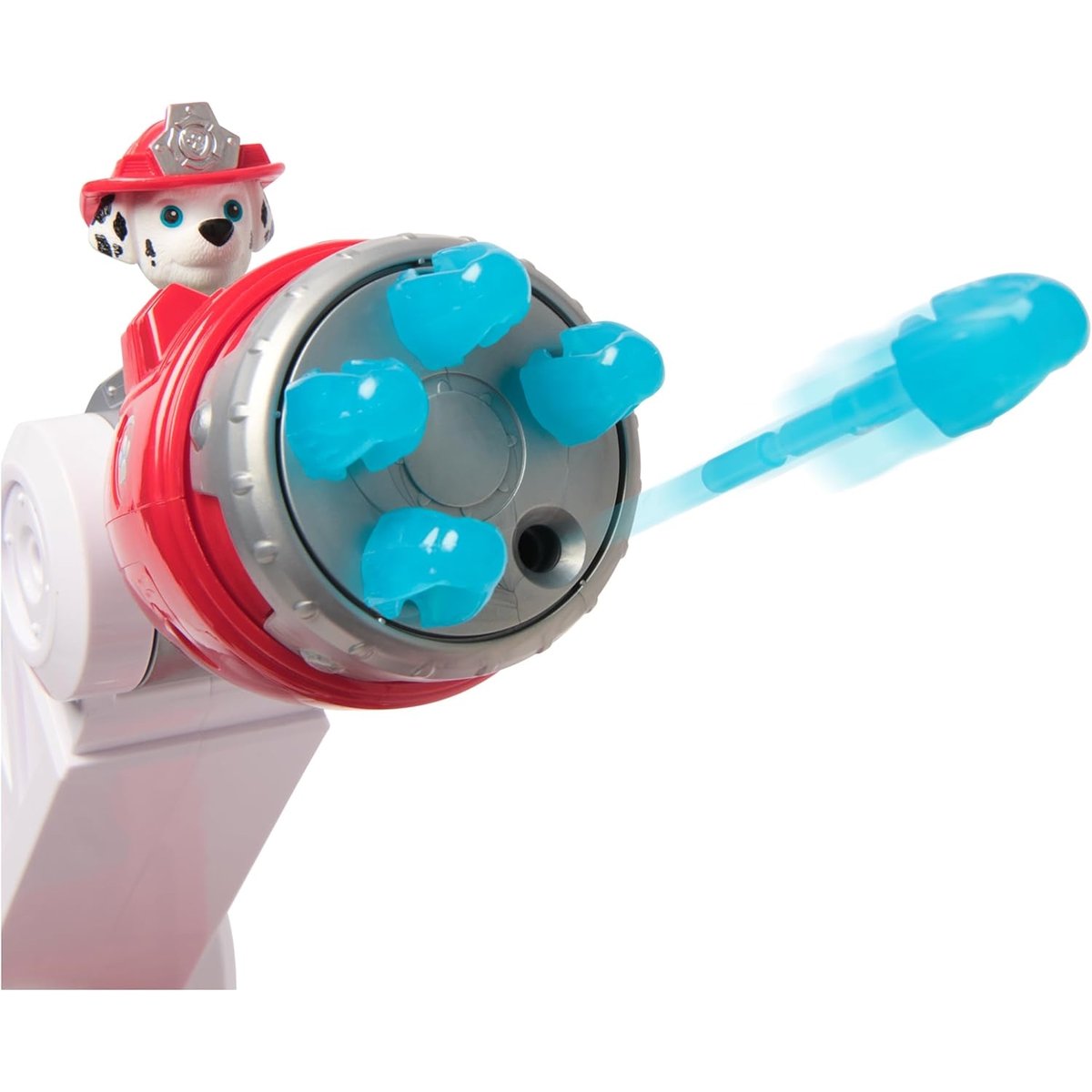 PAW Patrol - Pat Patrouille - Camion de pompiers Fire Rescue rouge et blanc, SPIN MASTER