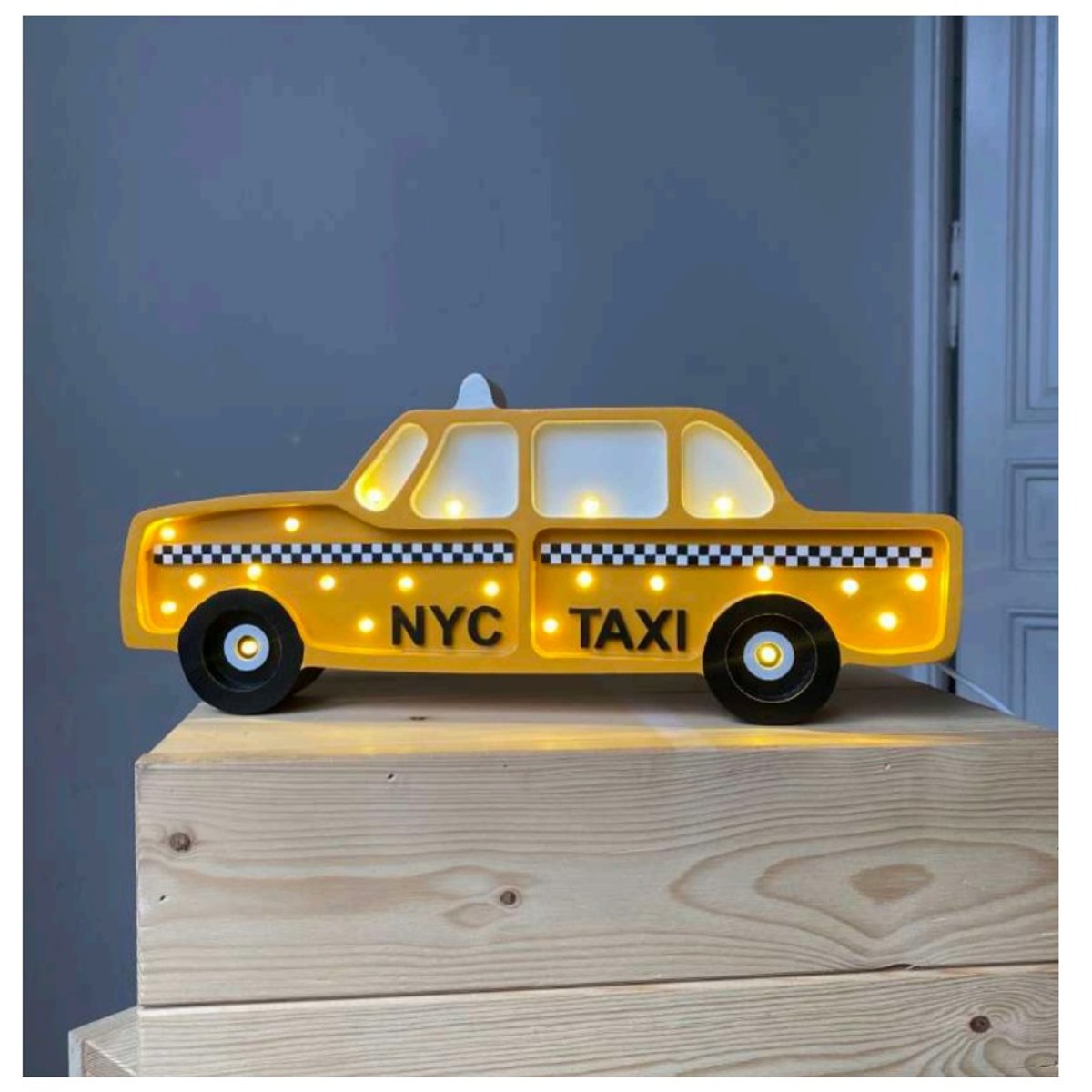 Lampe Veilleuse Taxi NYC jaune, LITTLE LIGHTS