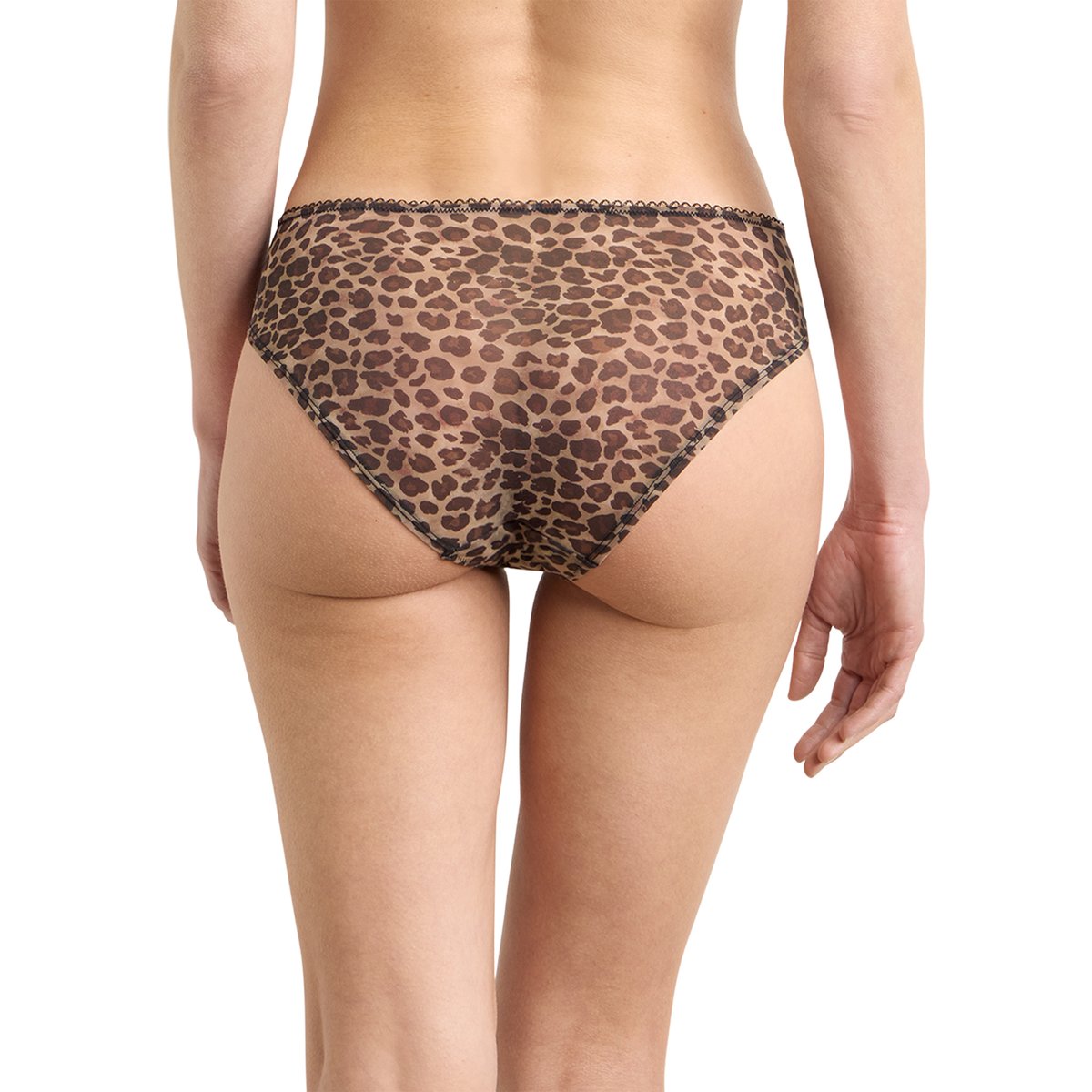 Slip brésilien Feline marron, DIM