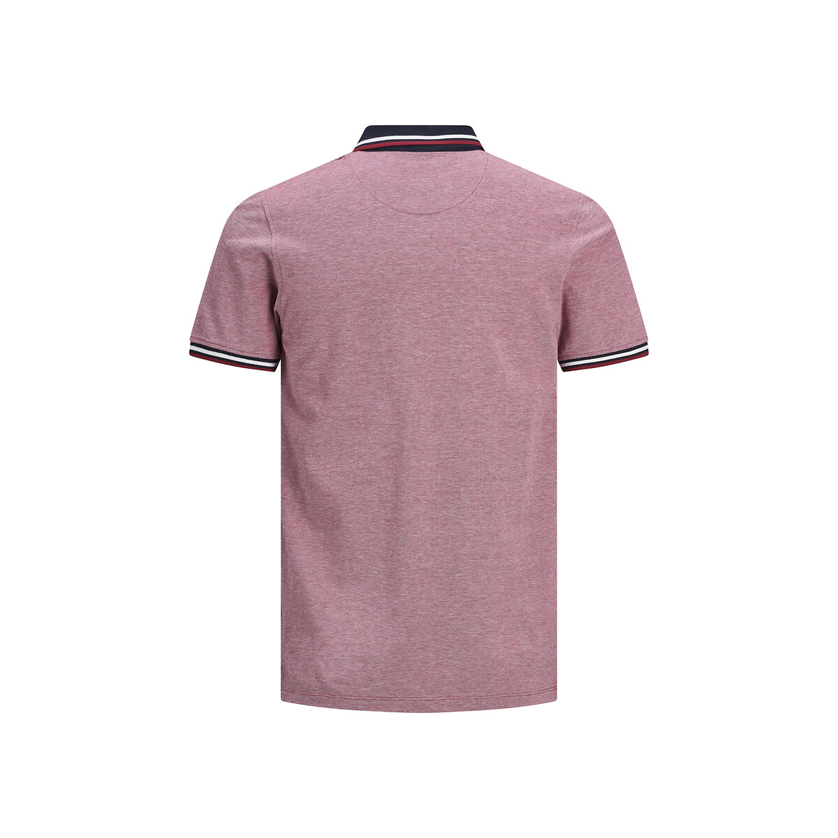 Polo manches courtes en maille piquée rouge, JACK & JONES
