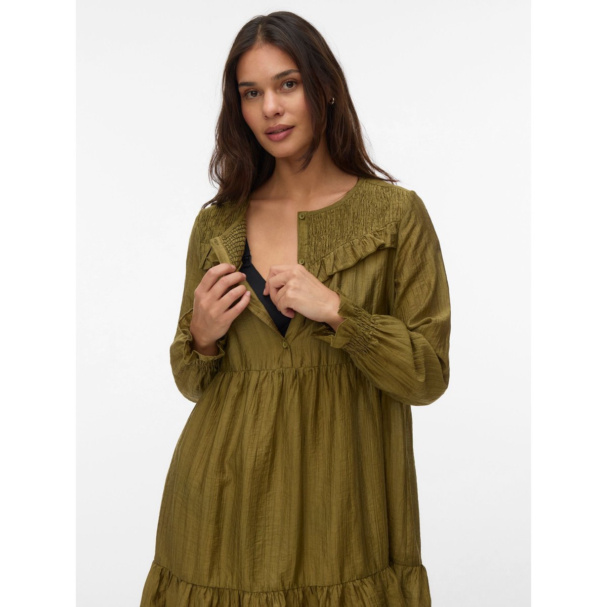 Robe calliste green, MAMA LICIOUS