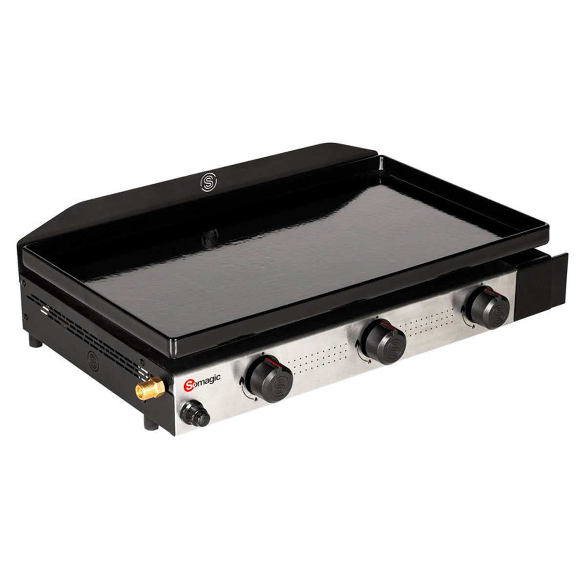 Plancha au gaz Solia 300, SOLIA 300 noir, SOMAGIC