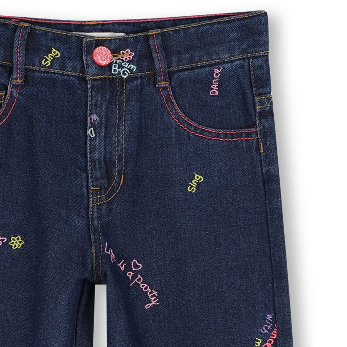 Pantalon en denim denim blue, BILLIEBLUSH