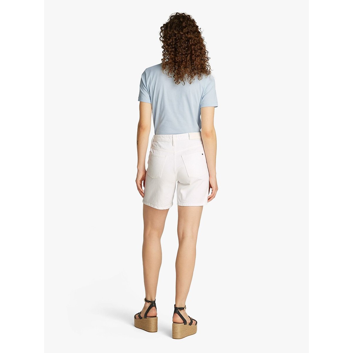 Short denim blanc, TOMMY HILFIGER