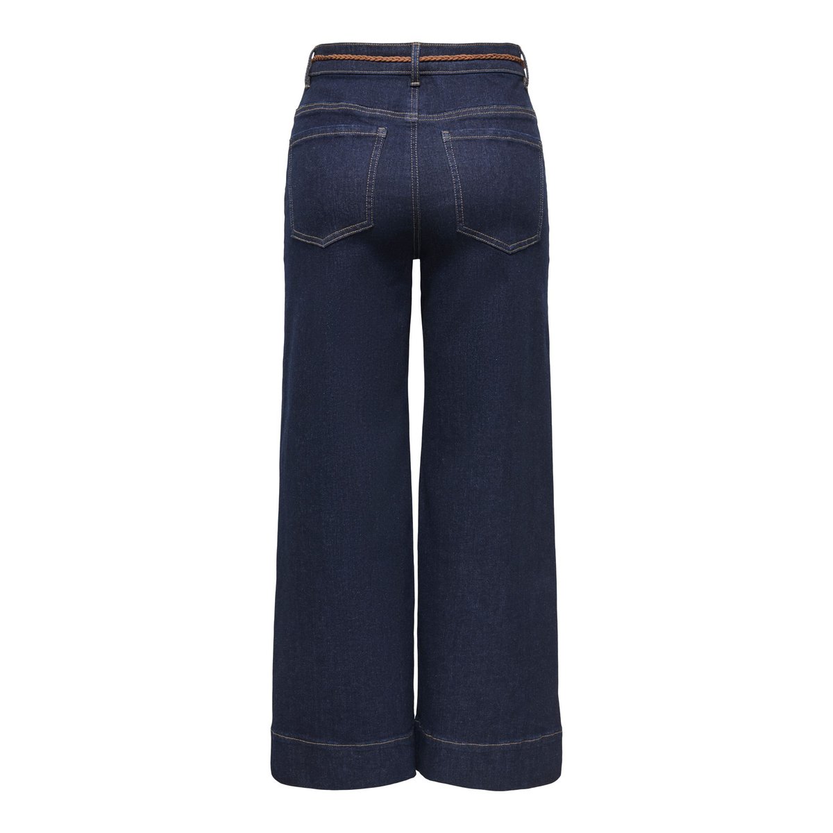 Jean À Jambe Large dark blue denim, ONLY