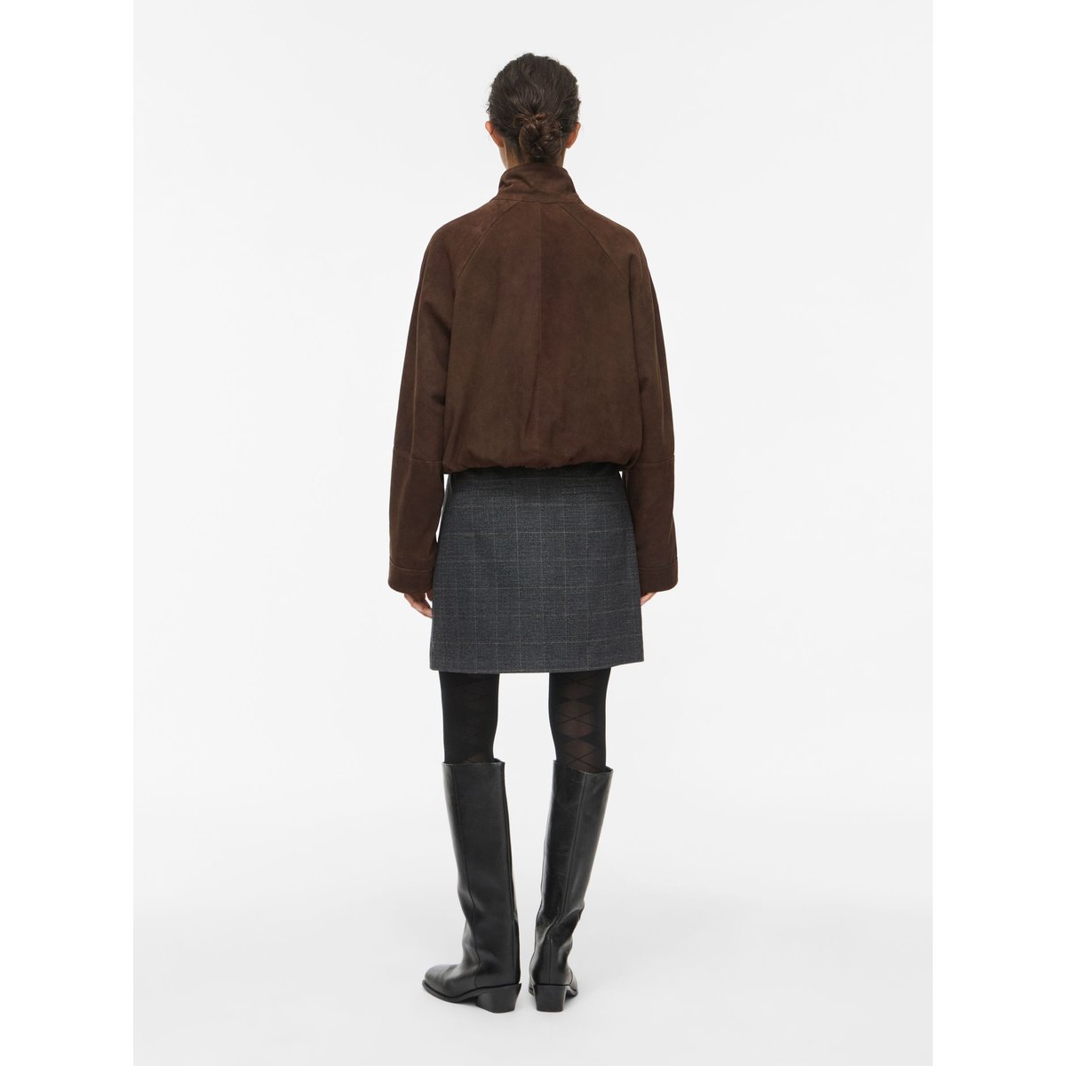 Veste marron - seal brown1, ROUGE EDIT