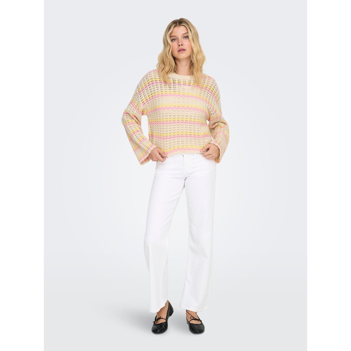 Pull En Maille birch, ONLY