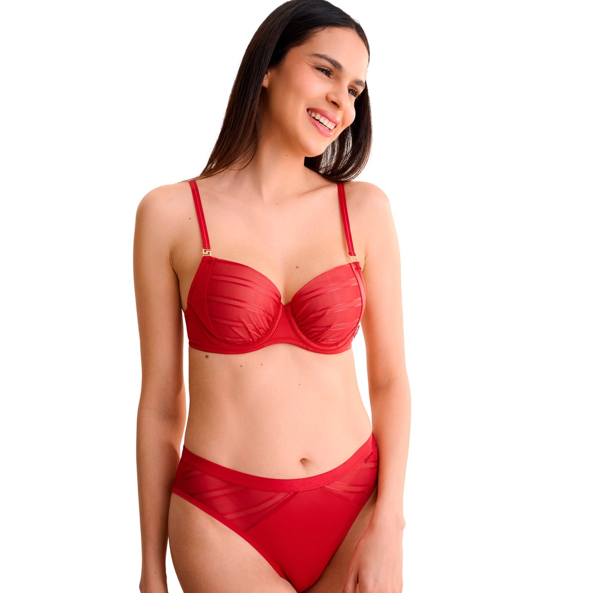 Soutien-gorge préformé PRINCESS rouge, LISCA