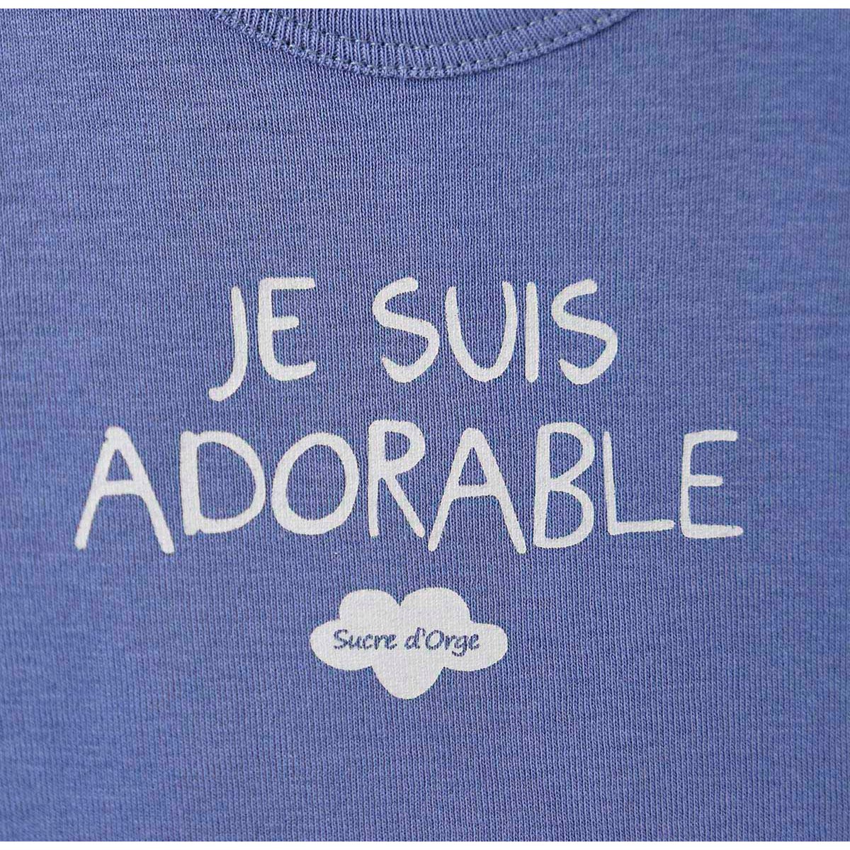 Lot de maillots de corps corentin bleu, SUCRE D'ORGE