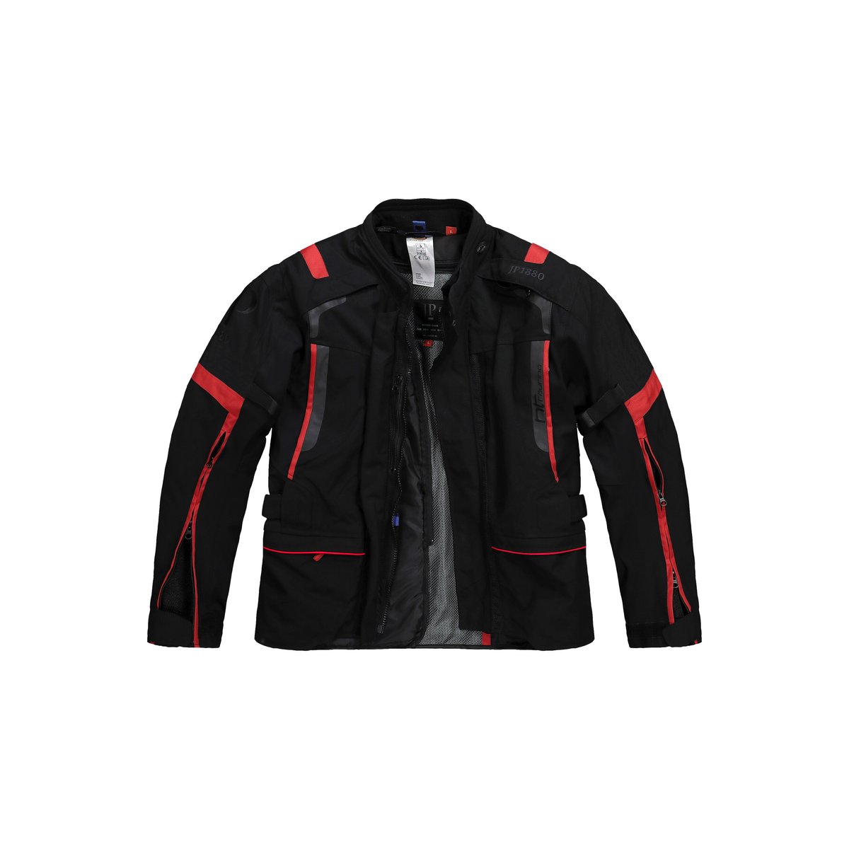 Veste de moto 4-Touring, fonction de membrane noir, JP1880
