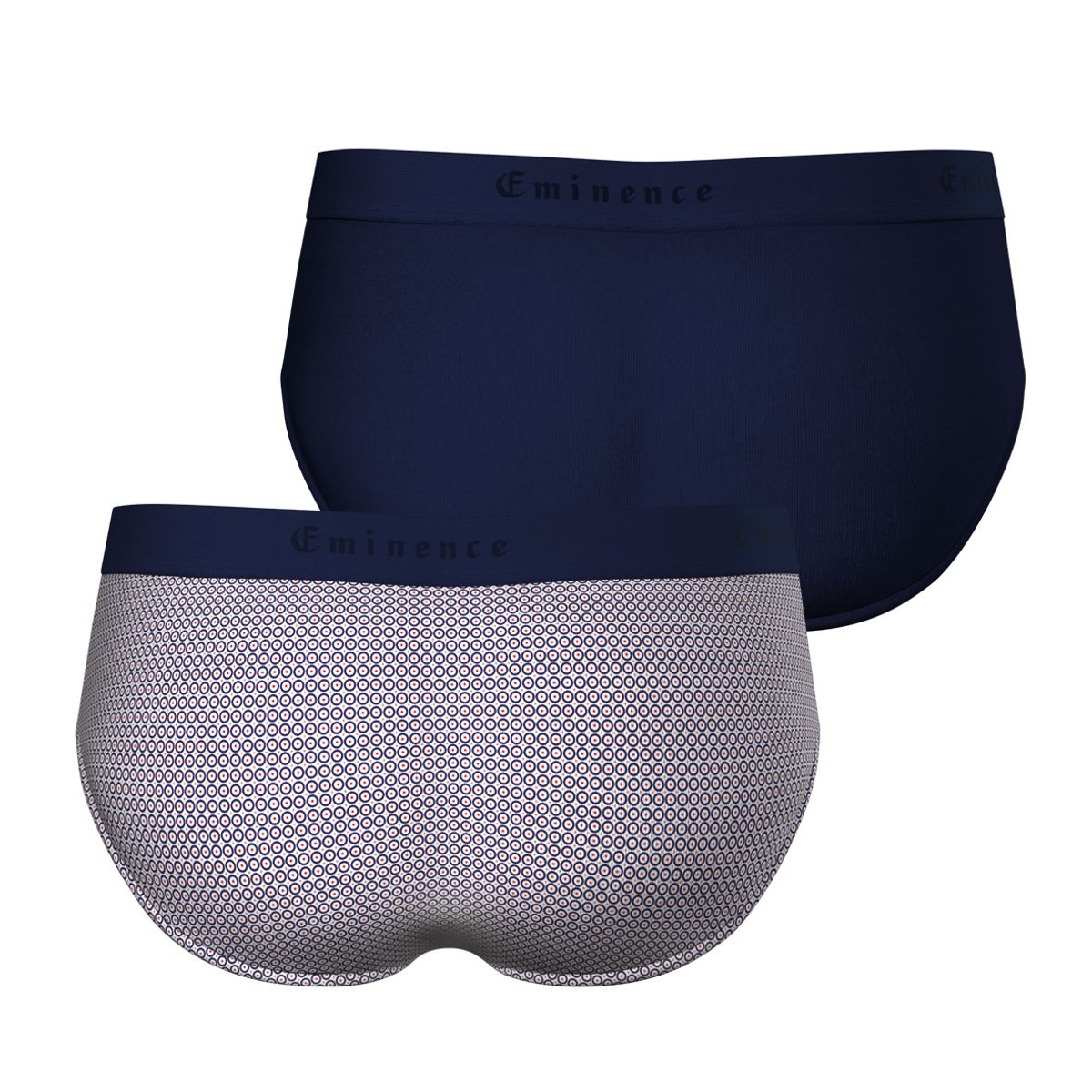 Lot de 2 slips bleu marine, EMINENCE