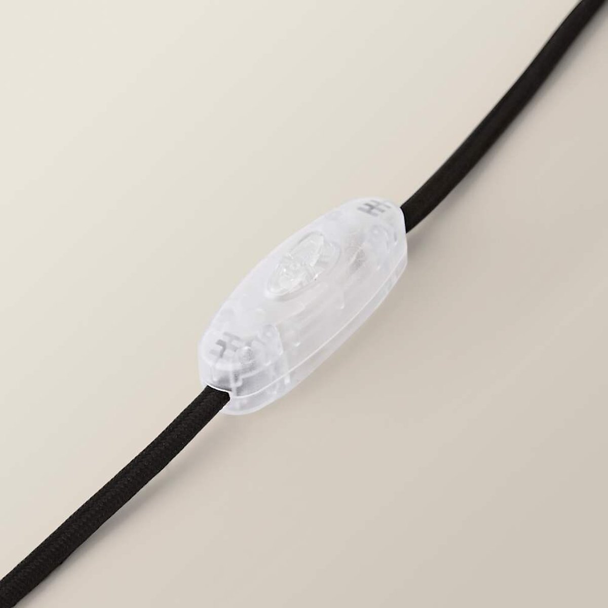 Ester Table Lamp with Ripple Shade in Natural brown , ÉDITÉ