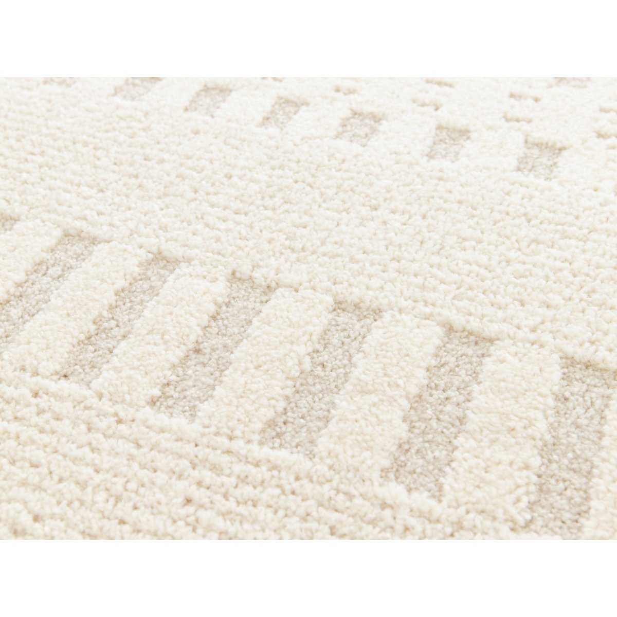 Tapis poils courts style moderne, JOEL beige, BOBOCHIC