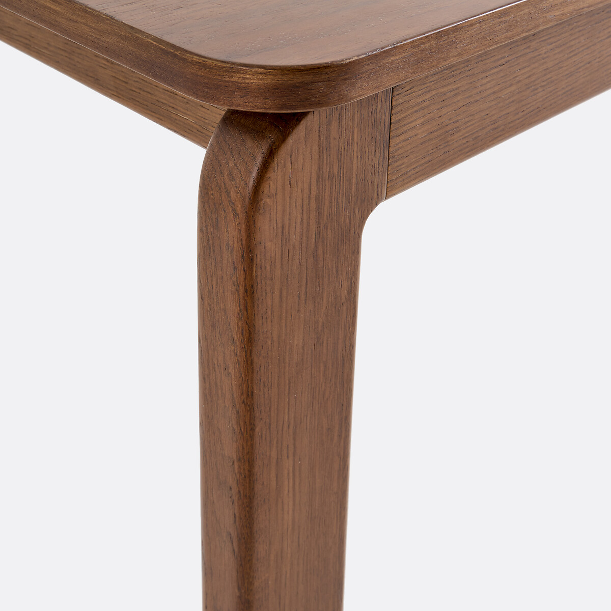Table à manger, extensible, en plaqué noyer, 6 à 8 couverts, TALET coloris noyer, LA REDOUTE INTERIEURS