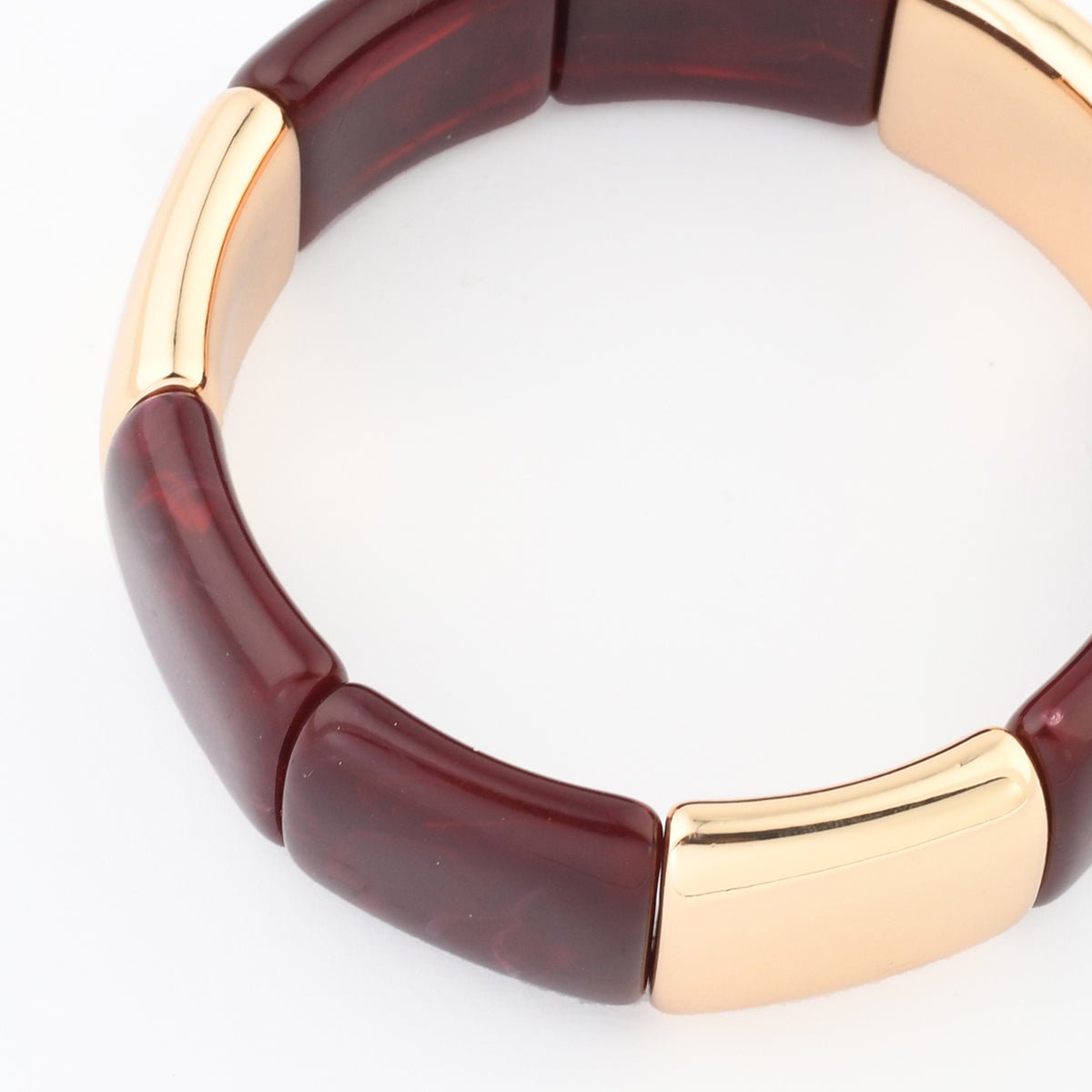 Bracelet bordeaux et doré bordeaux, BALABOOSTE