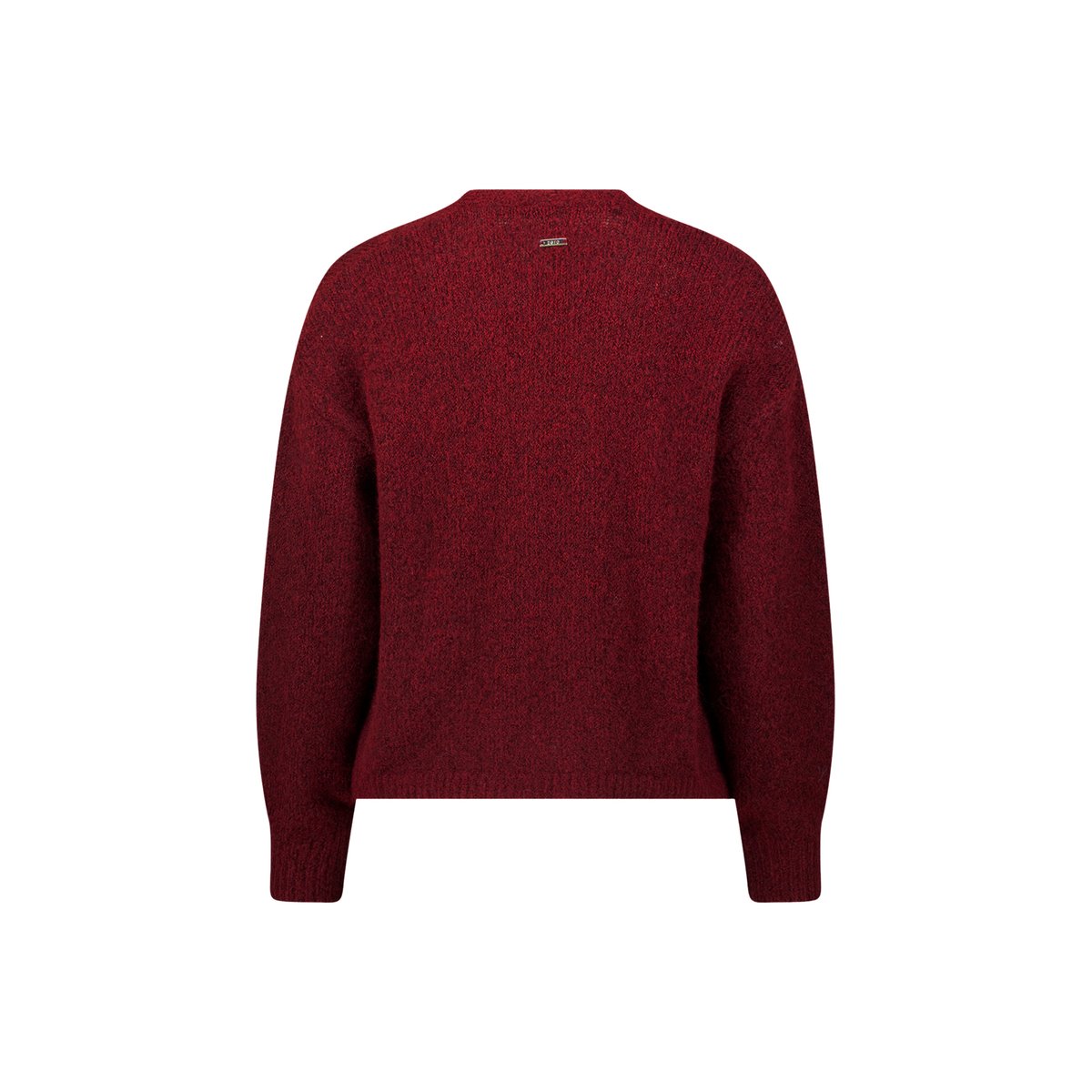 Cardigan offener style dark red melange, ZERO