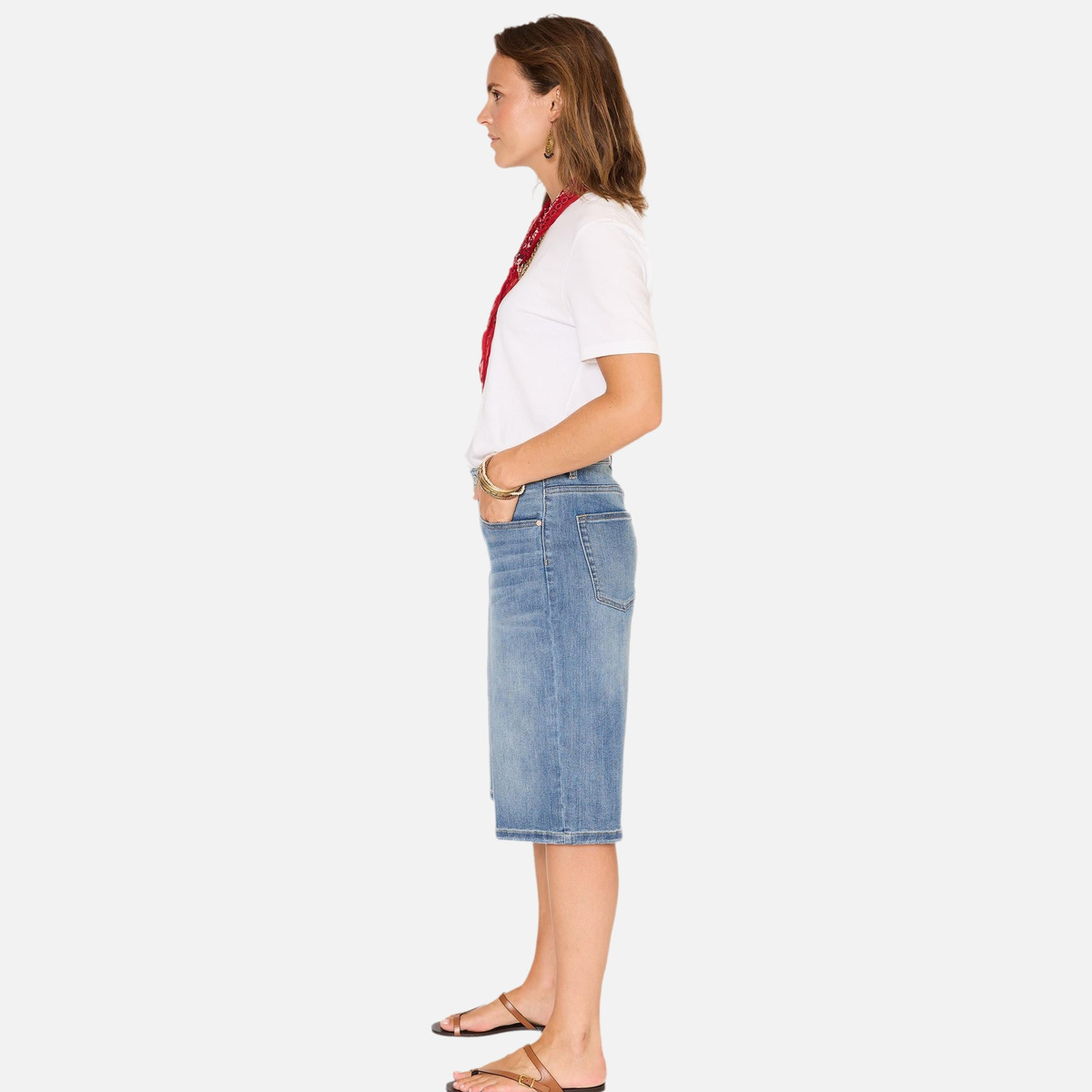 Jean THE PREPPY WILSON 26s bleu délavé, MKT STUDIO