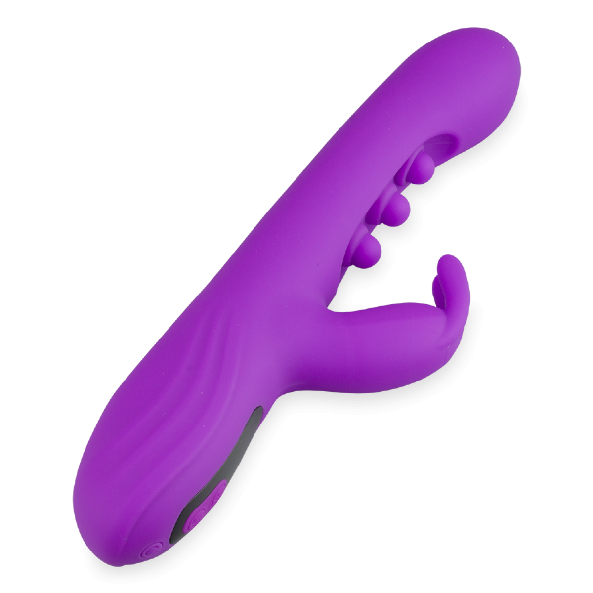 Vibromasseur puissant rabbit avec nodules massantes Sira violet, LOVE AND VIBES
