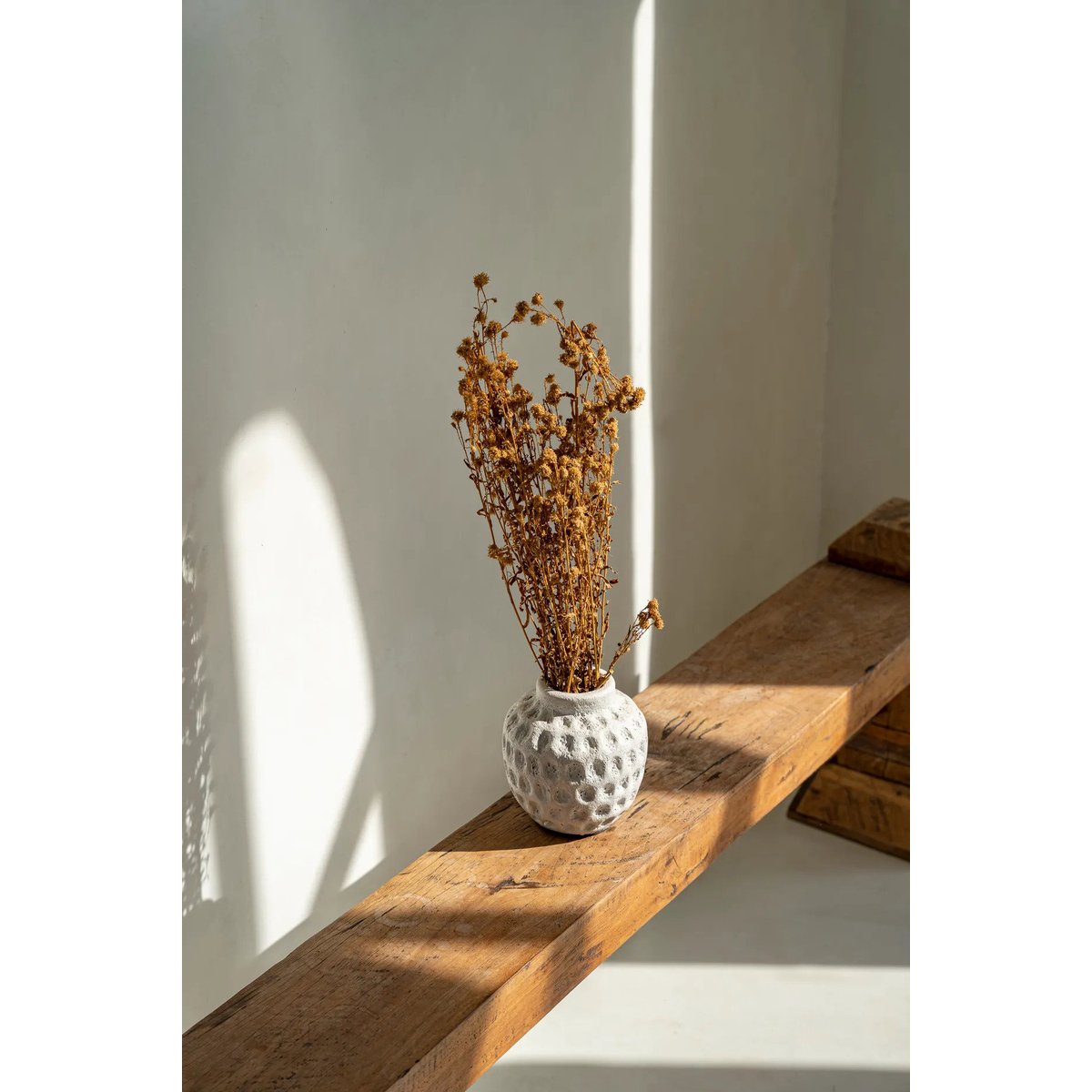 Vase en terre cuite TRENDY béton, BAZAR BIZAR