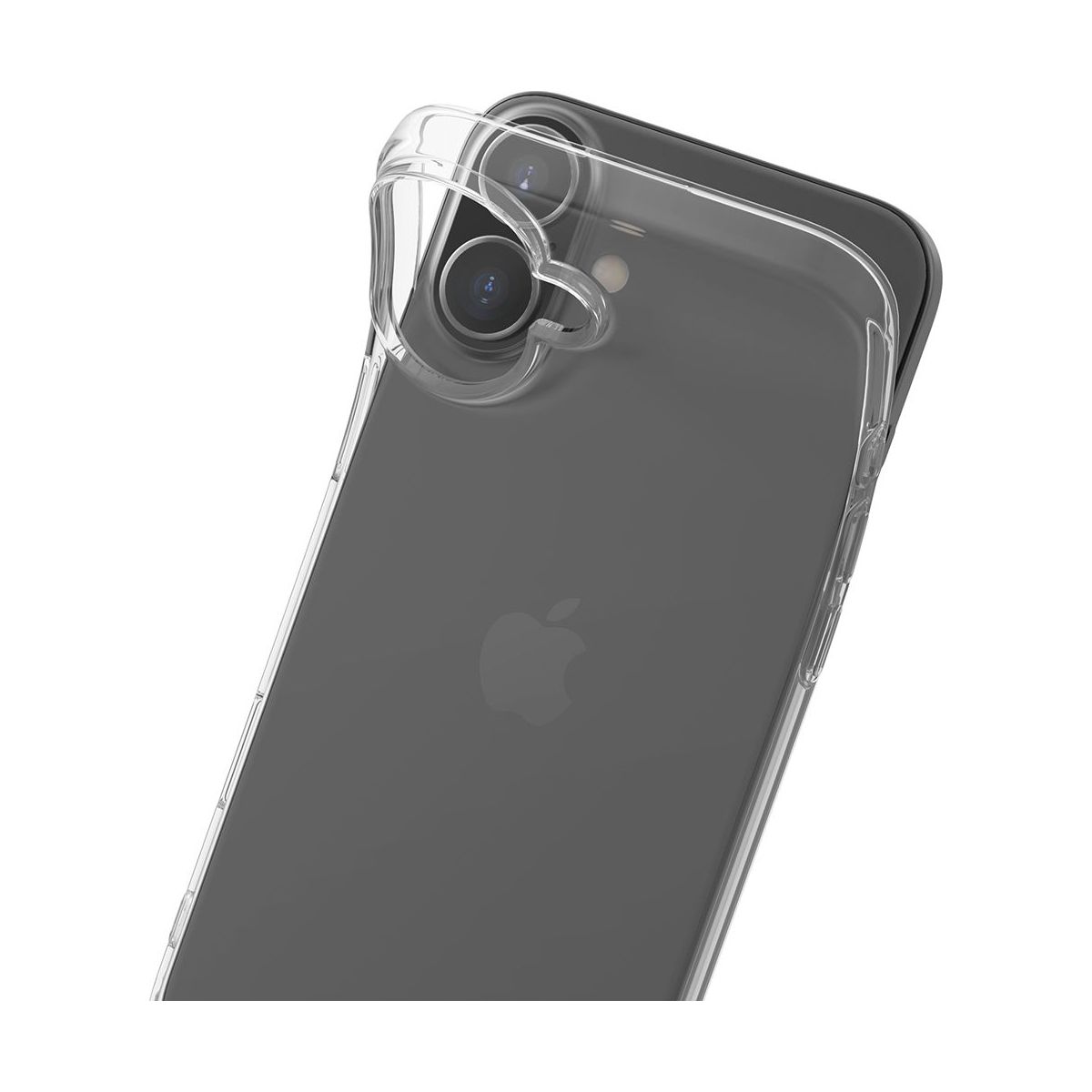 Coque iPhone 16 souple Made In France couleur unique, ESSENTIEL B