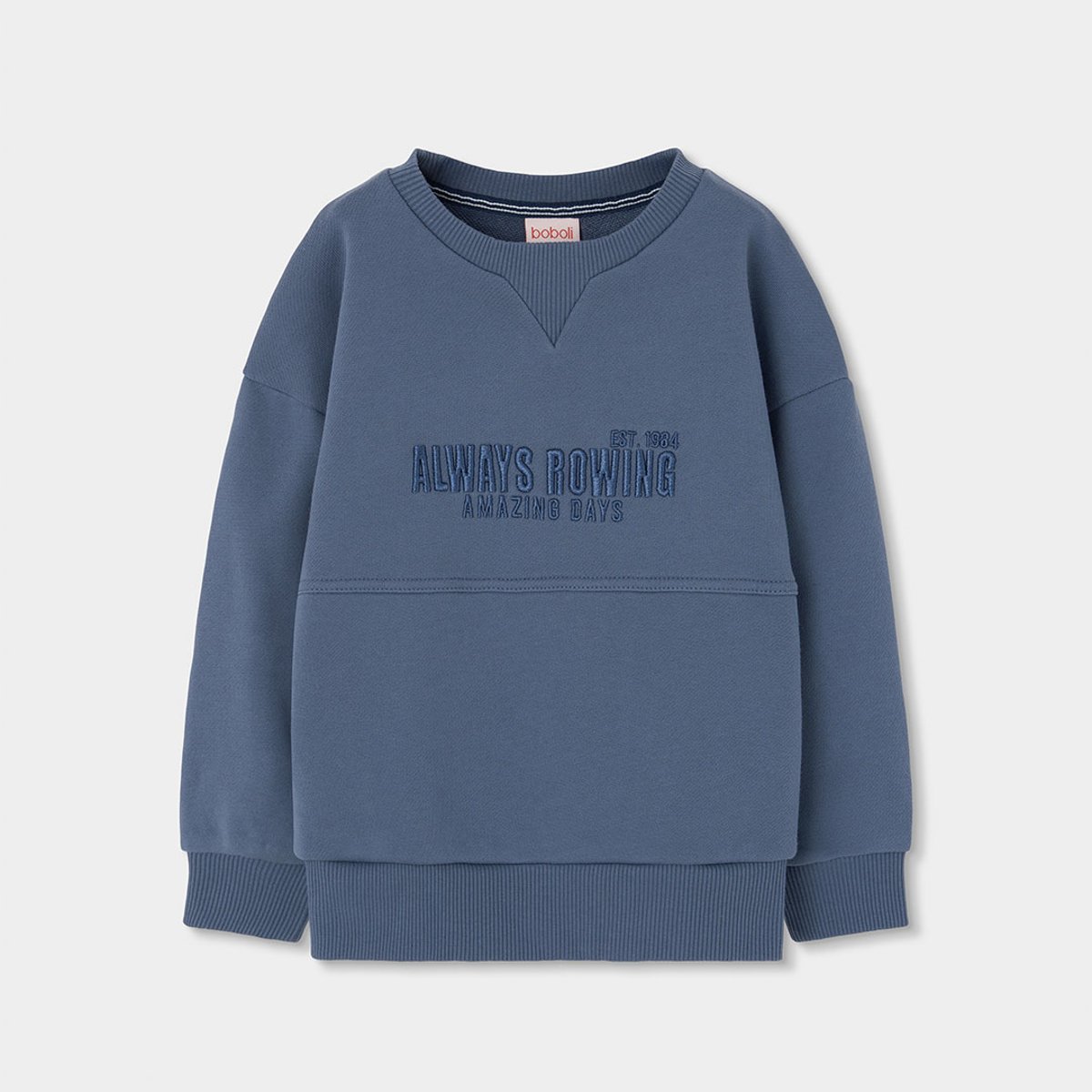 Sweat-shirt enfant bleu, BOBOLI