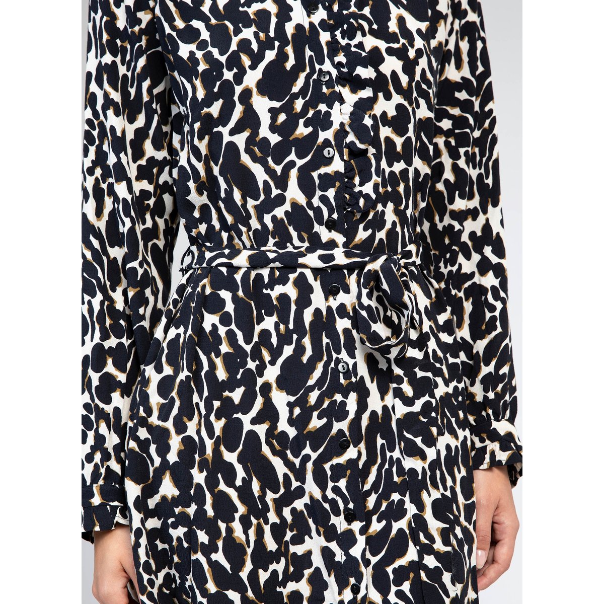 Robe Longue MARIZEAU bandini noir, AN'GE