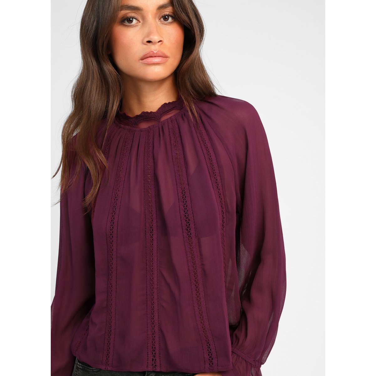 Blouse SALOUNA matcha, AN'GE