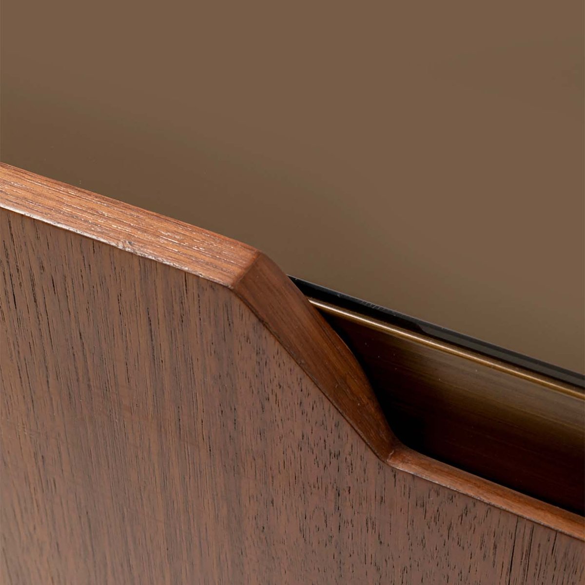 Buffet 4 portes, GIORGIO bois fonce, KARE DESIGN