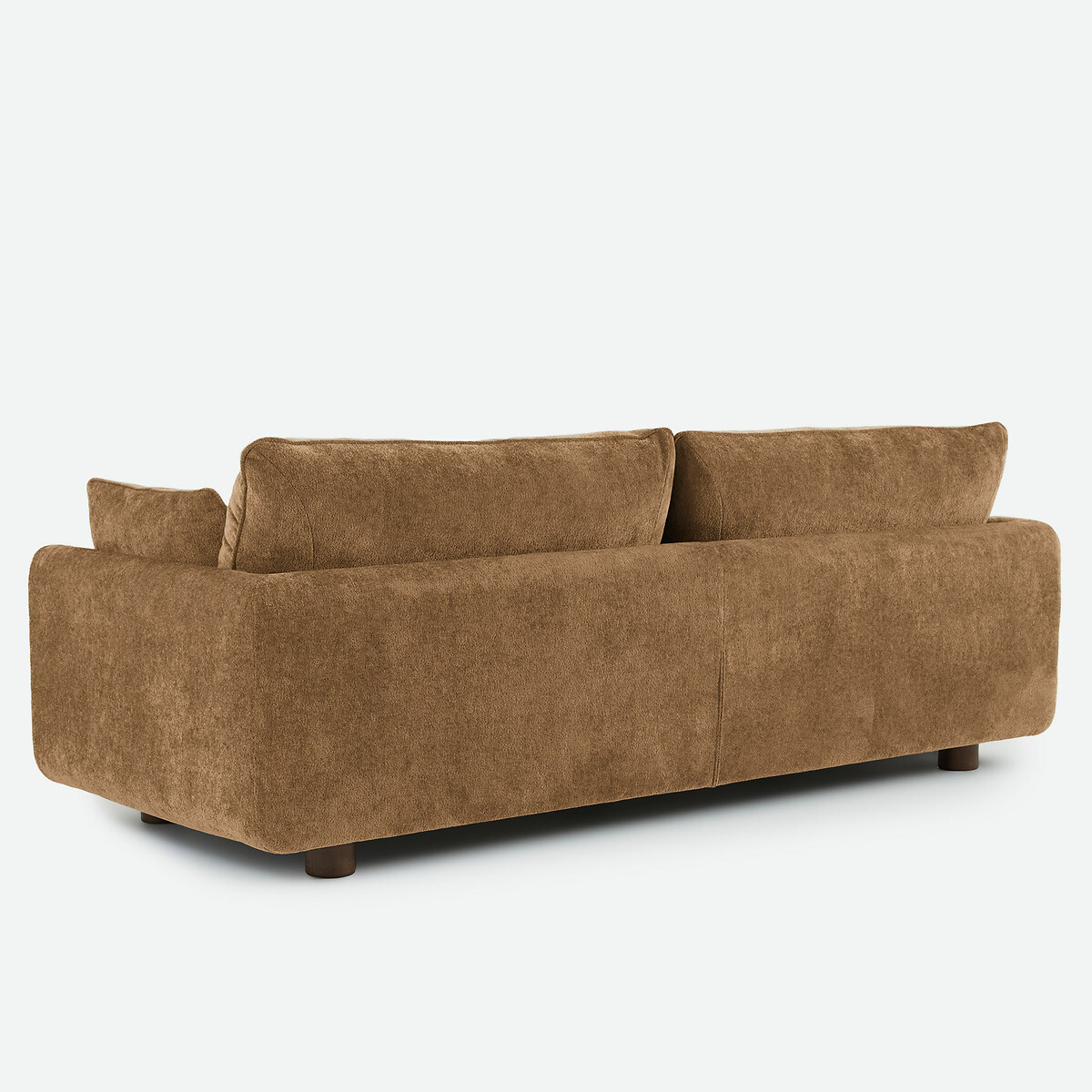 Sofá recto de 2, 3, 4 o 5 plazas en chenilla jacquard, EMILIO bronce , LA REDOUTE INTERIEURS