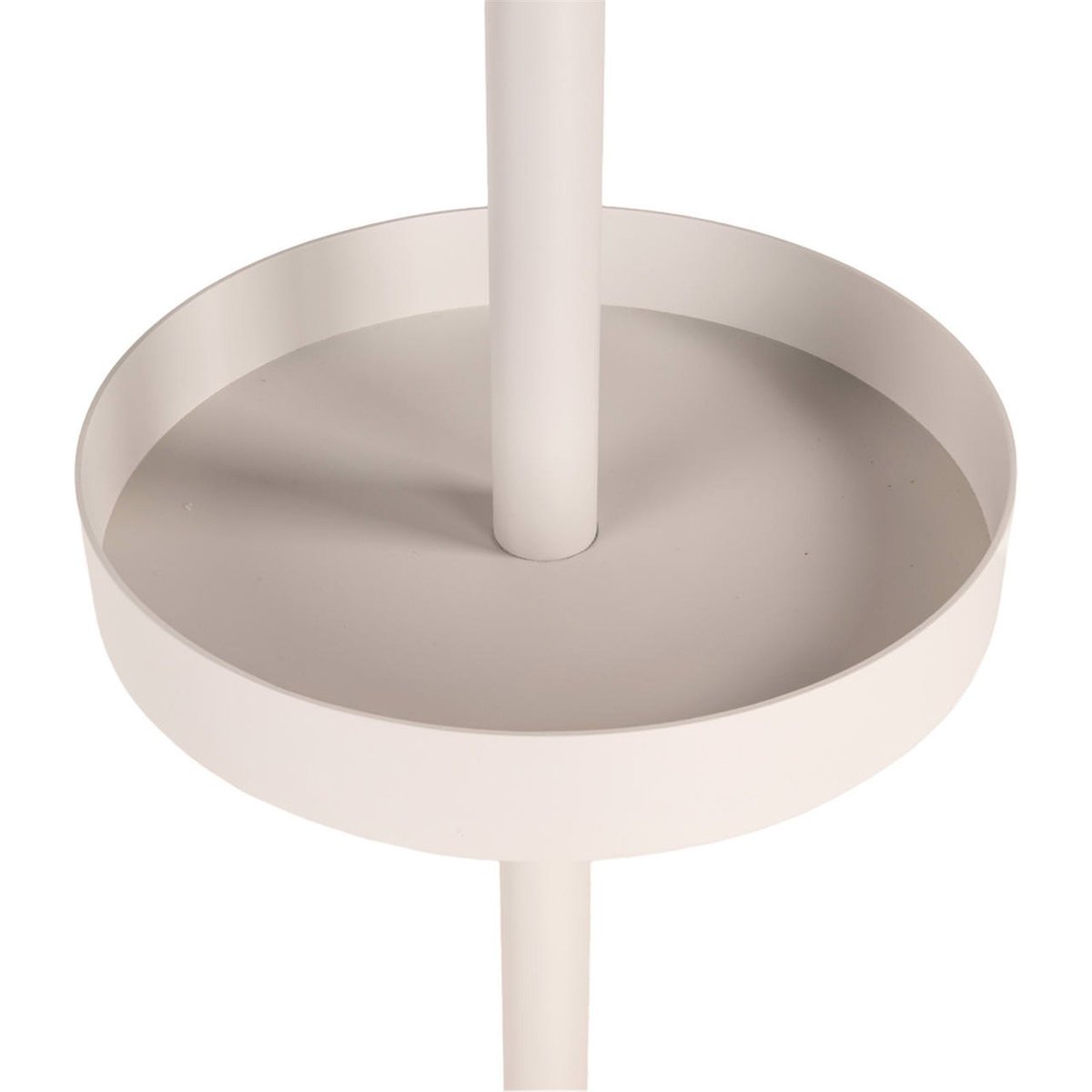 Lampadaire solaire d'extérieur en aluminium beige clair, RECOLLECTION
