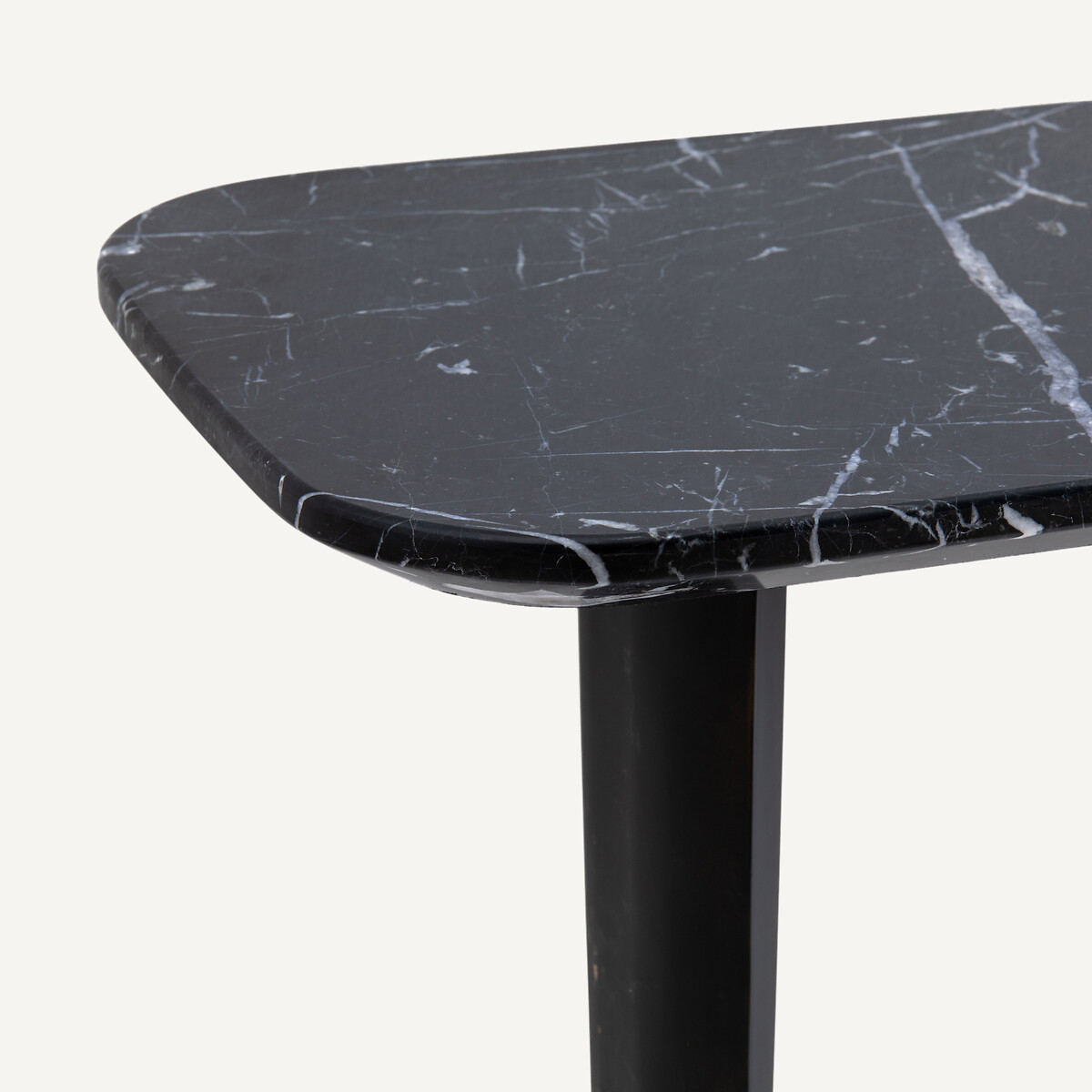 Konsolentisch Dolmena mit Marmorplatte marmor schwarz, AM.PM