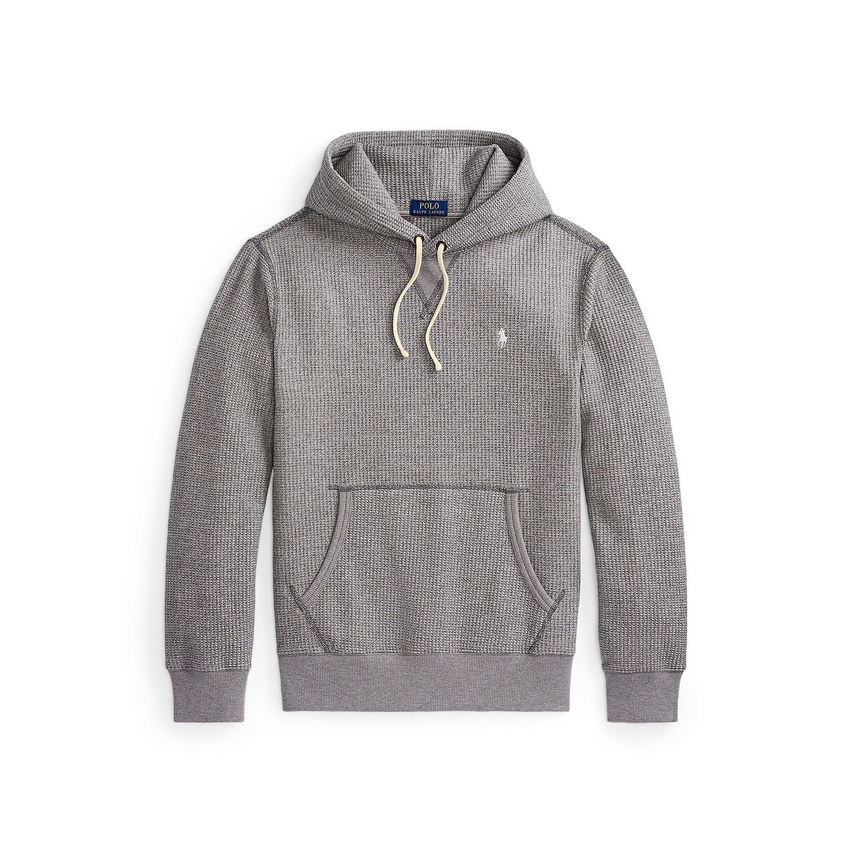 Embossed Hoodie dark grey, POLO RALPH LAUREN
