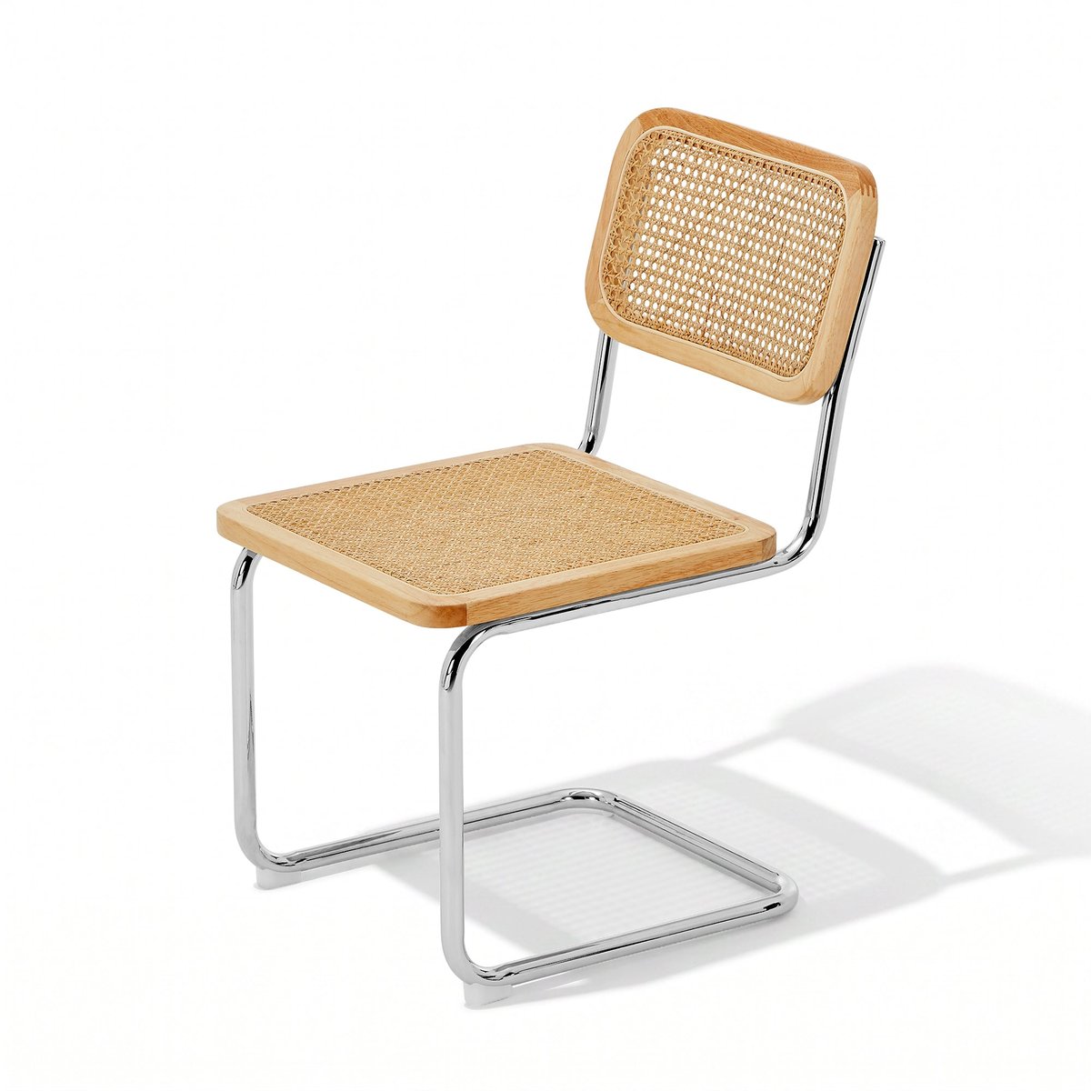 Lot de 2 chaises en rotin BRENT rotin clair, SIA HOME