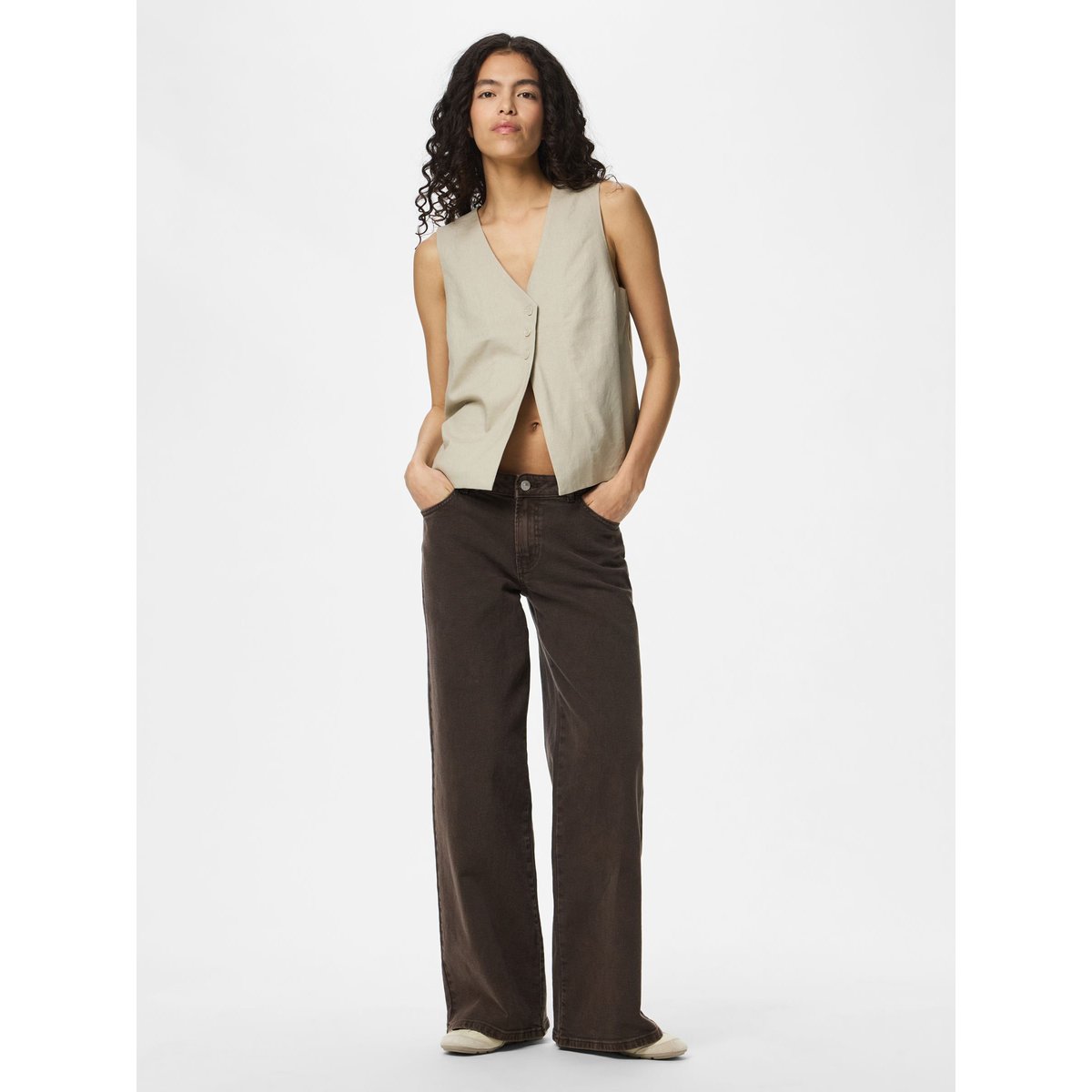 Gilet Sans Manches silver lining, PIECES