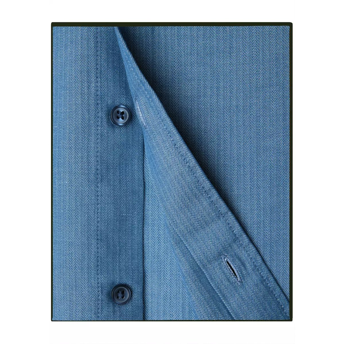 Chemise en jean 100 % coton bleu clair, MANGO MAN