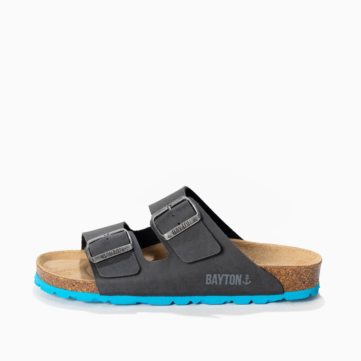 Sandales ATLAS gris foncé, BAYTON