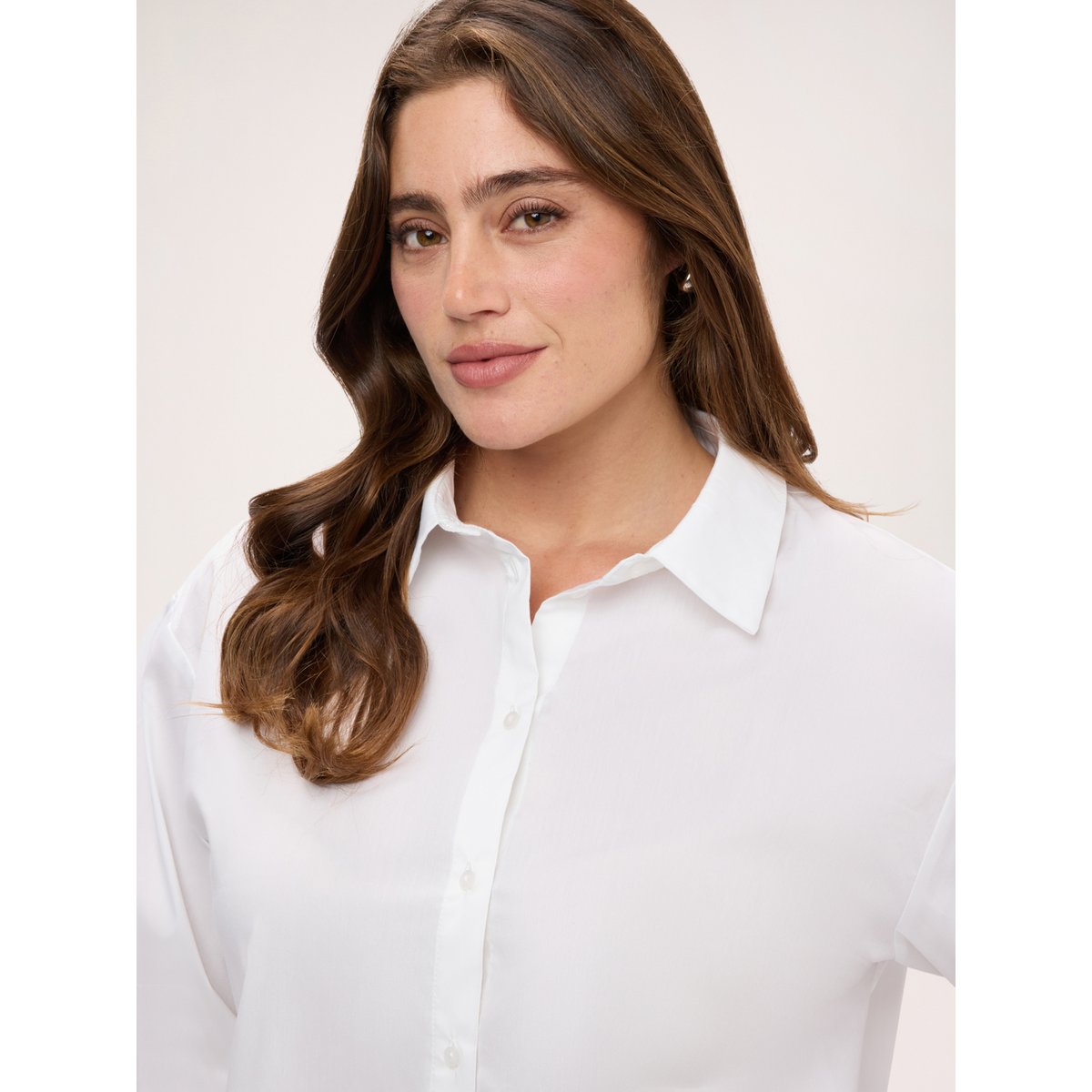 Chemise boxy blanc, FIORELLA RUBINO